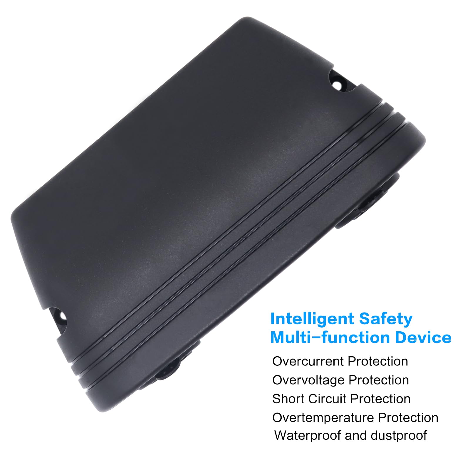 Iztor 12/24V Multifunctional 3-Hole Tent Panel Modification Socket Cigarette Lighter Socket+Usb Car Charger And Red Digital Voltmeter Combination For Cars Boats And Rvs