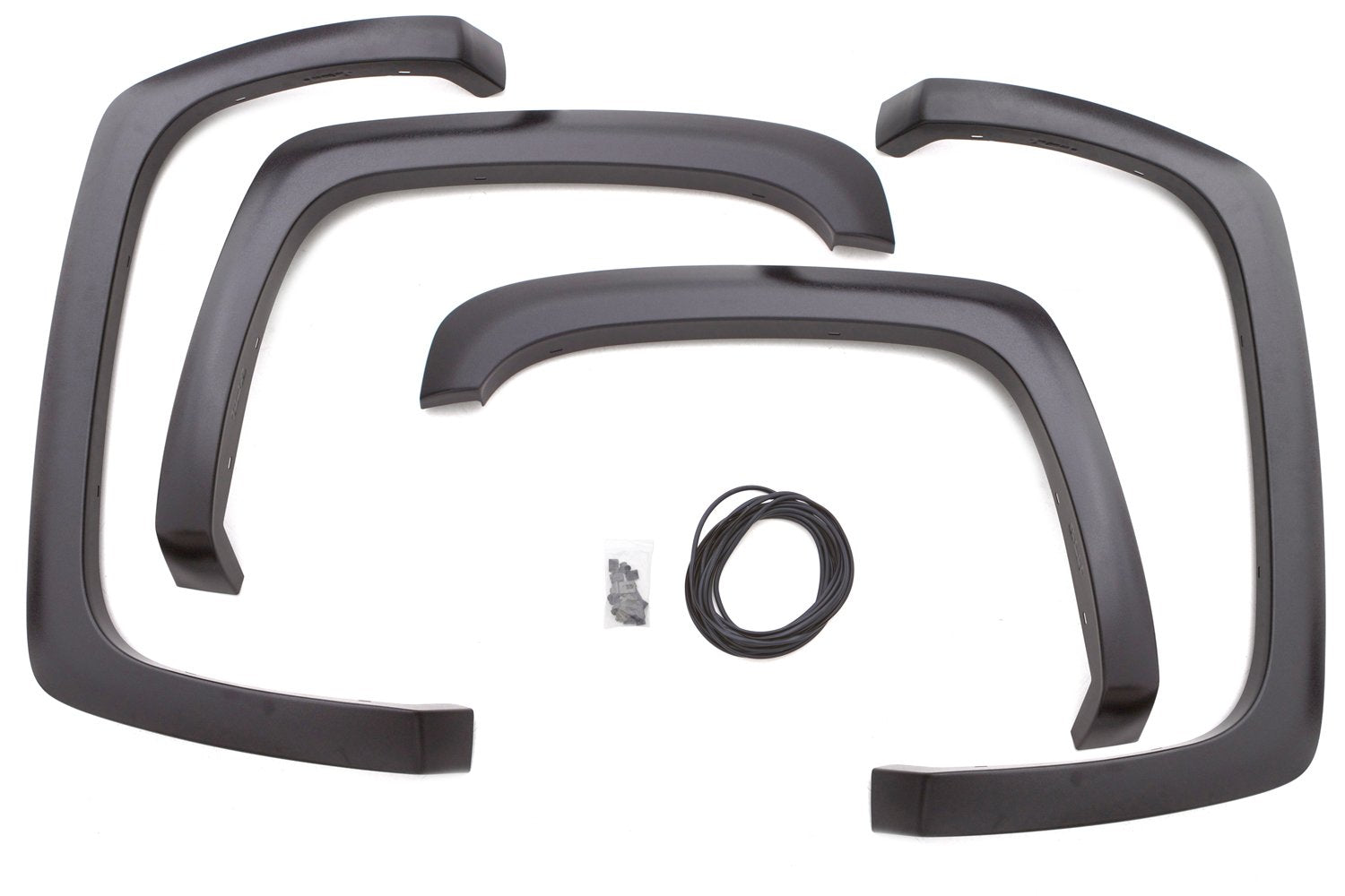 Lund Sx312T Elite Series Black Sport Style Textured Front And Rear Fender Flare - 4 Piece
