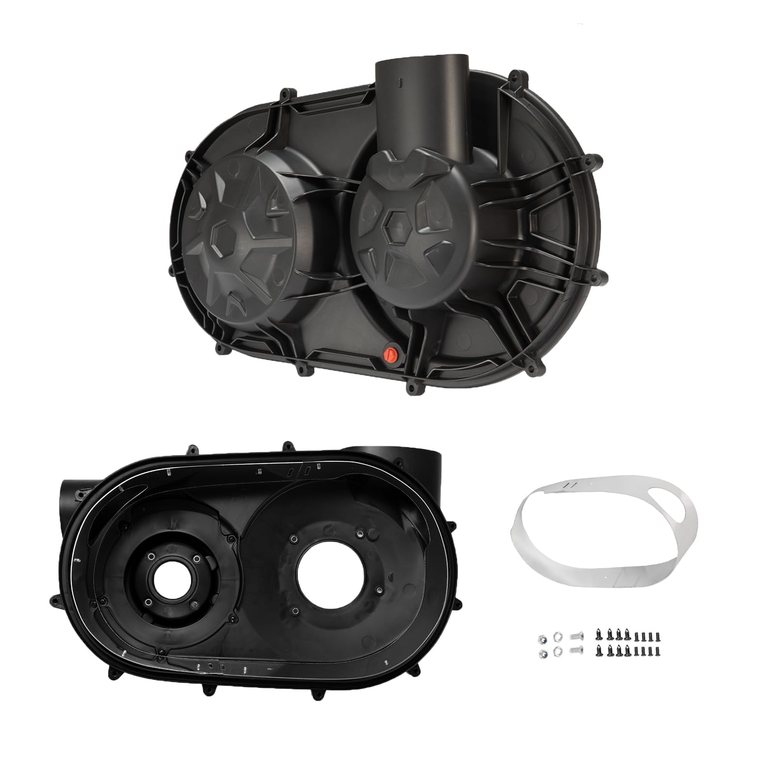 Haka Tough X3 Outer & Inner Clutch Housing Cover For 2017-2022 Can Am Maverick X3 Max Accessories, Replace Oem # 420212505,720212508, 420212605