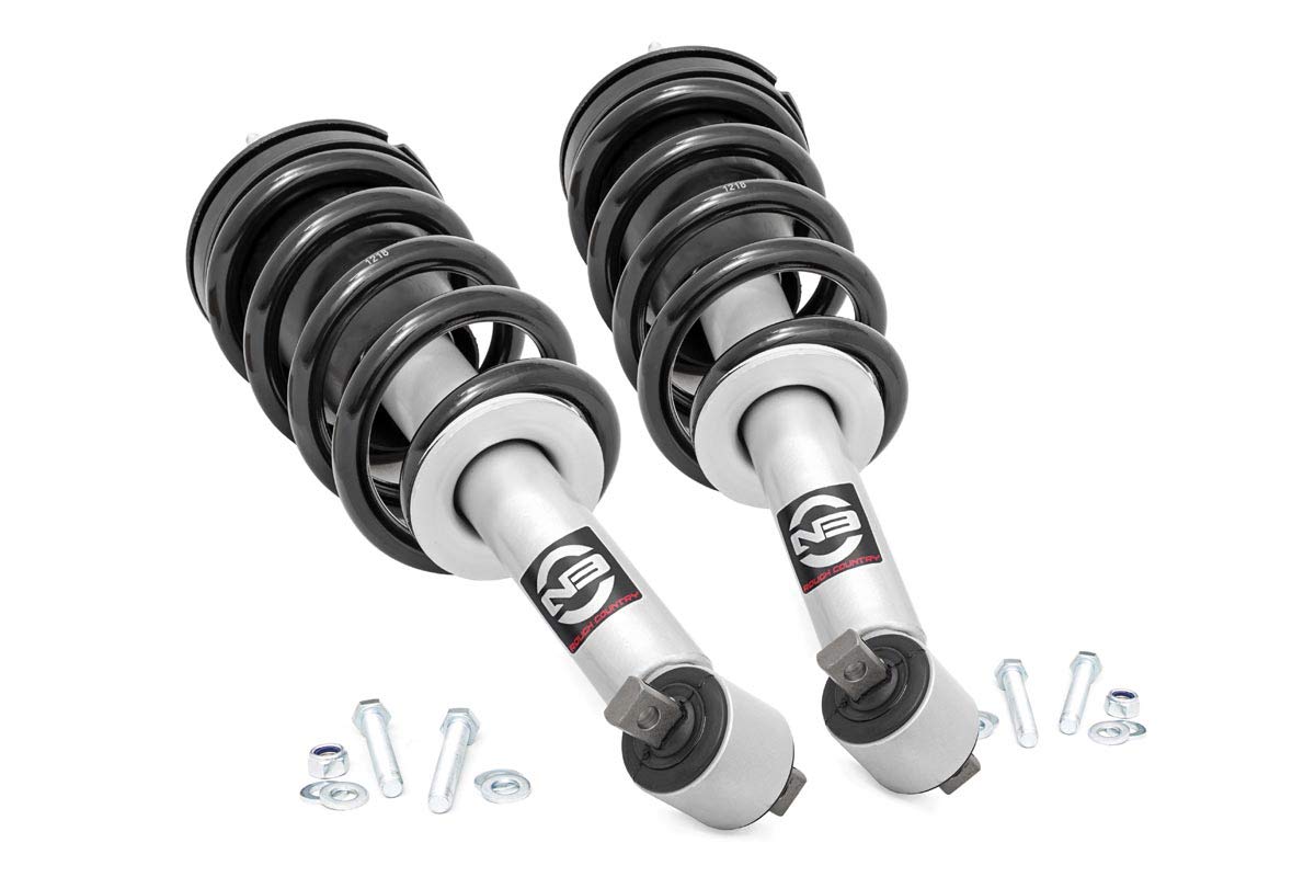 Rough Country 2' Loaded N3 Leveling Struts For 2014-2018 Chevy/Gmc 1500-501063