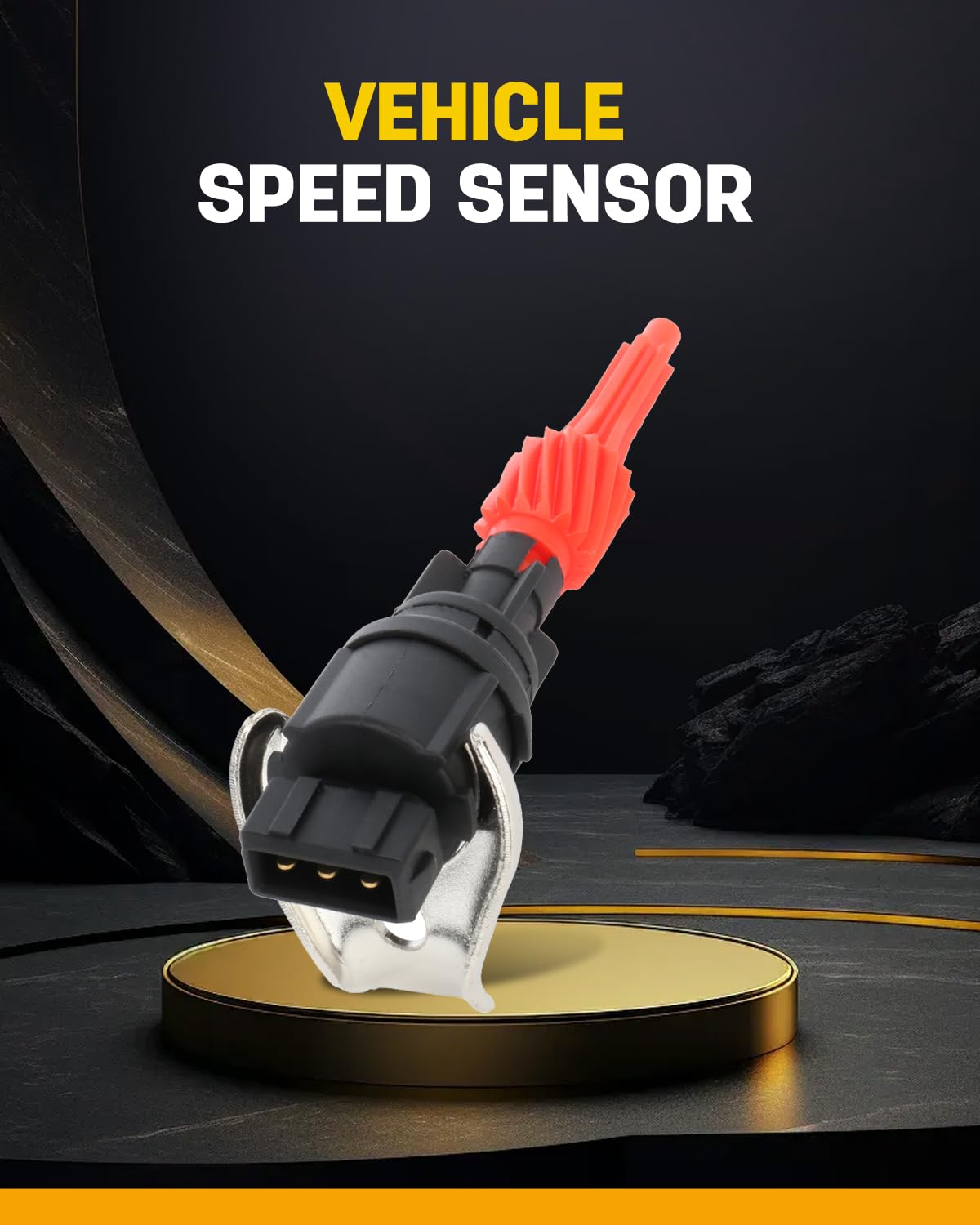 Ocpty Vehicle Speed Sensor Vss Fits For Volkswagen Cabrio, For Volkswagen Golf, For Volkswagen For Jetta,93 94 95 96 97 98 99 00 01 02,1H0919149A Su5457 Gt7610-59 3 Pins