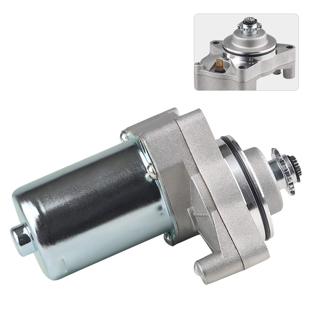Waterwich Starter Compatible With Tao Tao 125Cc 110Cc-50Cc Atv Coolster Motor Coolster Four 4 Wheeler Chinese Pit Dirt Bike 4 Wheelers Go Karts Dune Buggy Sandrail Quad Ssr Roketa