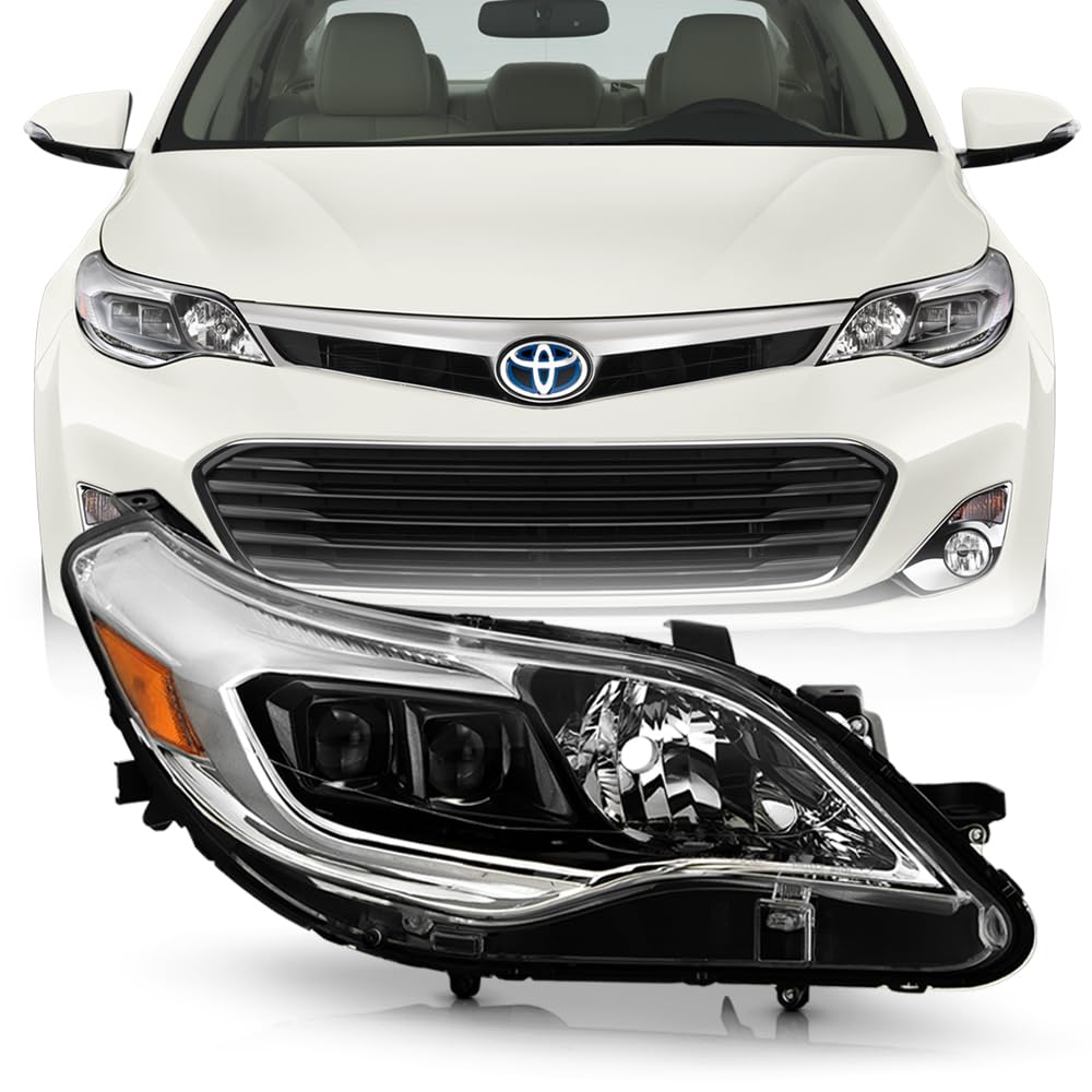 KEEKPO - For 2013-2015 Toyota Avalon Halogen Type Factory Projector Headlight Headlamp Replacement Right Passenger Side