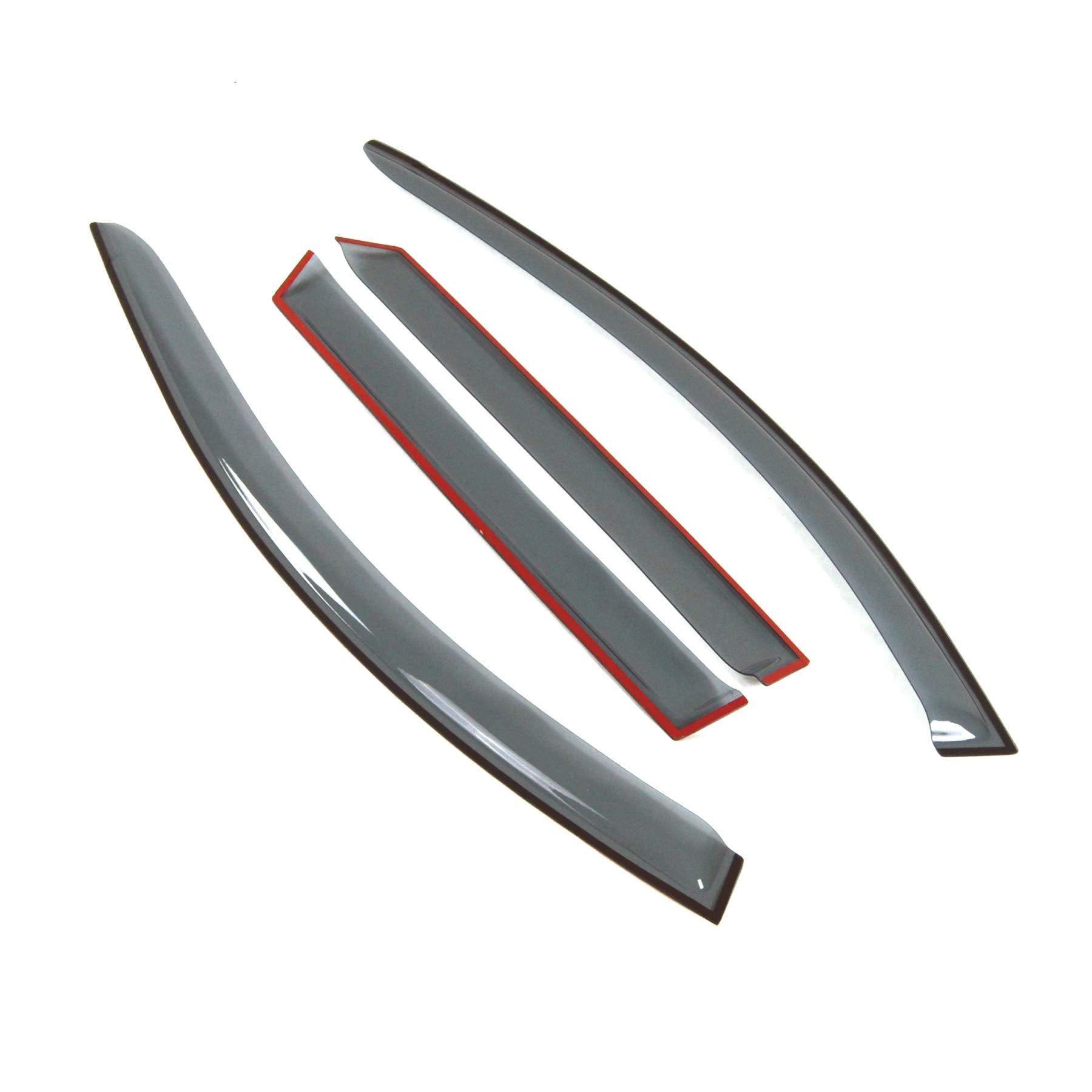 Car Window Rain Guard | Outside Mount Visors Auto Side Window Deflectors | Windows Visor Rain Shields Compatible With 1999-2004