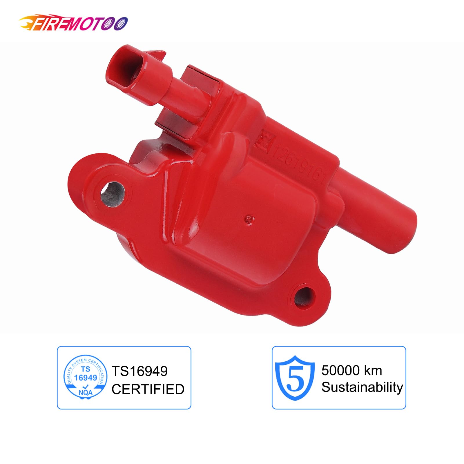 Firemotoo Pack Of 8 Ignition Coil Pack Compatible With Cadillac Chevy Gmc Pontiac G8 Grand Prix Tahoe Yukon Silverado Impala Tra