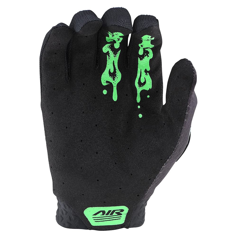 Troy Lee Designs X Oakley Vision Air Glove For Mountain Bike/Bmx/Motorcycle/Dirtbike, Breathable, Silicon Grips Air Glove; Slime