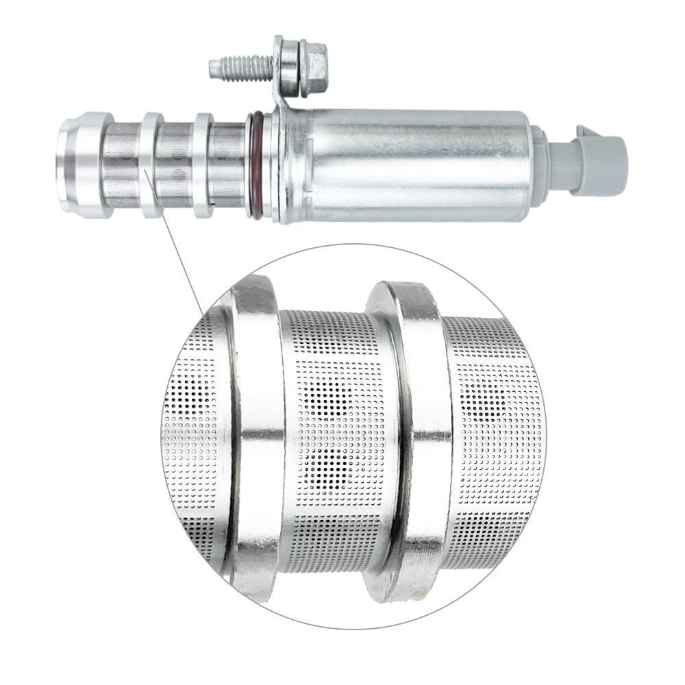 Rlp Vvt Solenoid Intake And Exhaust Camshaft Position Actuator Compatible With Buick Chevy Cobalt Malibu Hhr Equinox Pontiac G5 G6 Saturn 2.0L 2.2L 2.4L Replaces 12655420 12655421