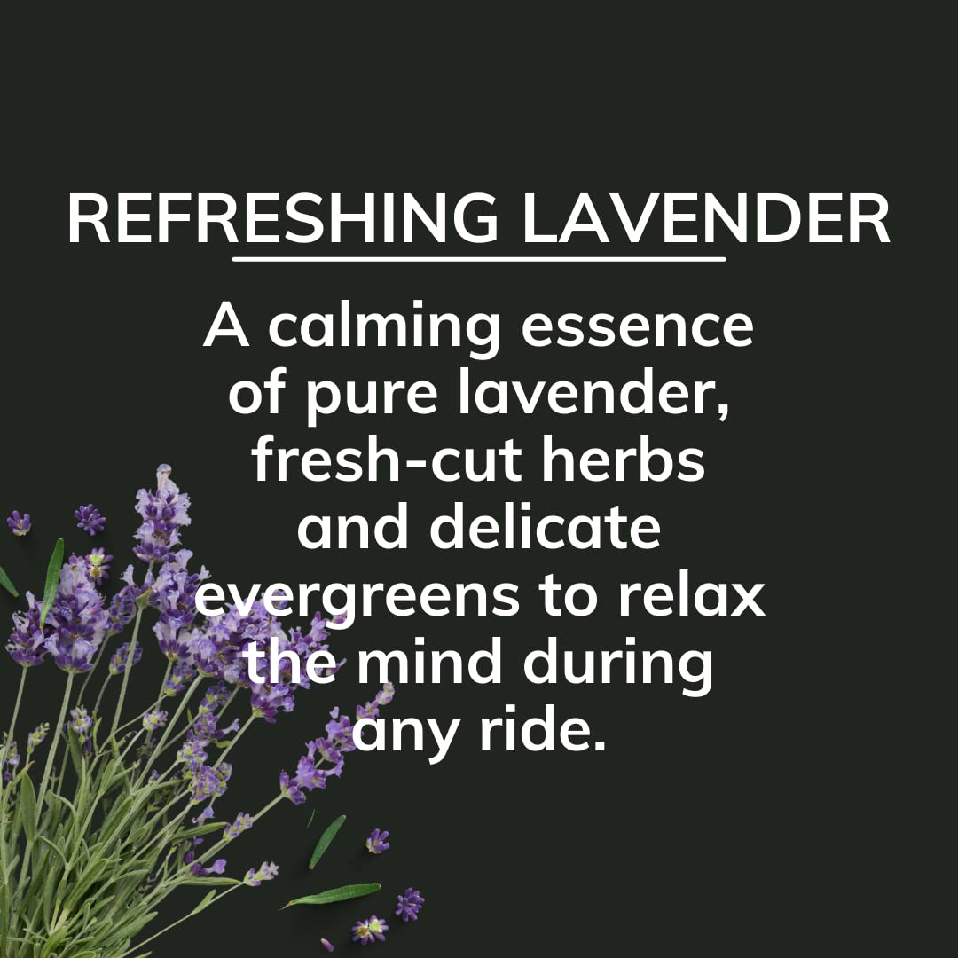 Citrus Magic On The Go Odor Absorbing Solid Car Air Freshener, Refreshing Lavender, 8-Ounce, Pack Of 3