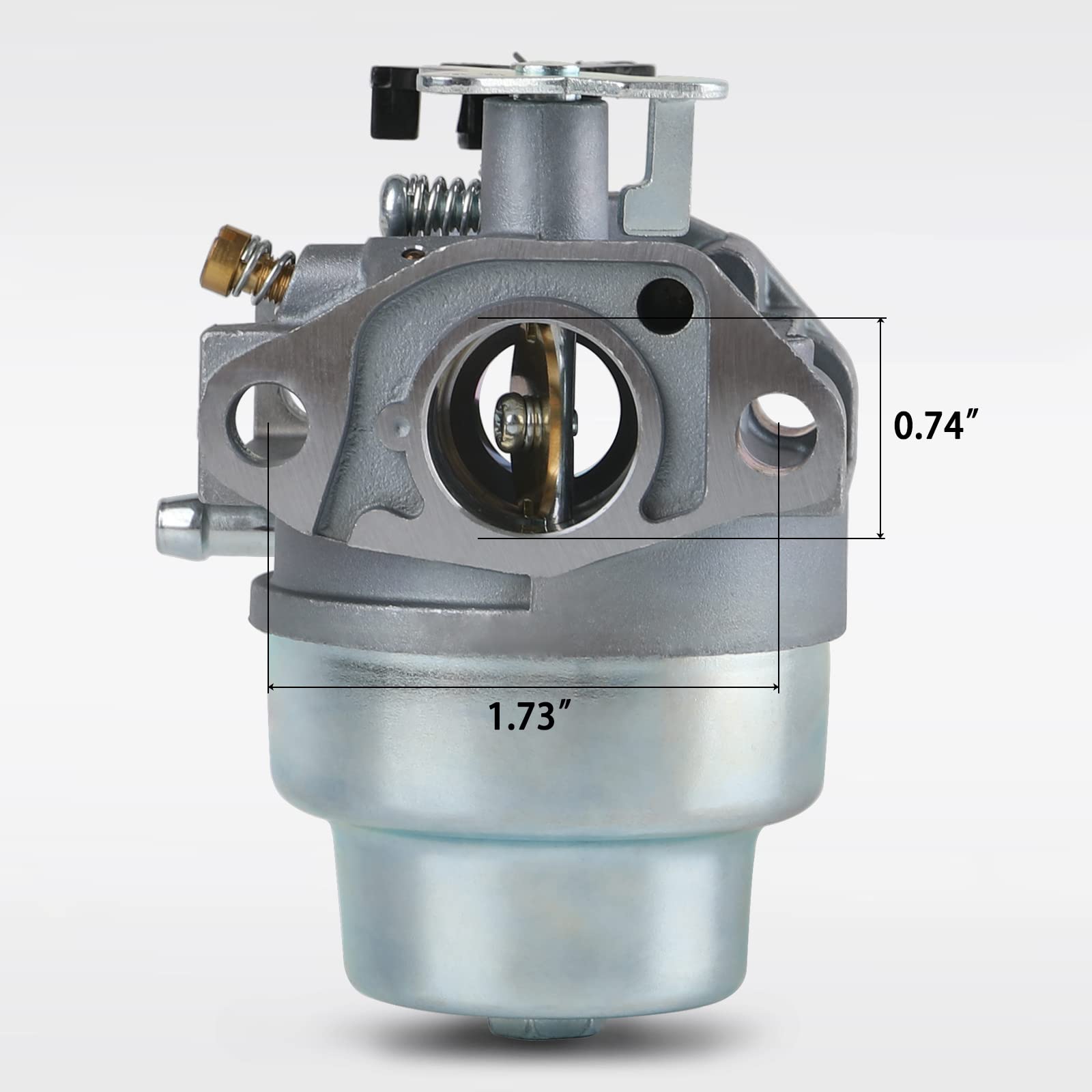 Carburetor For Subaru Robin Ea175V Ea190V Ev190A Engine Powered Pressure Washers,For Honda Xr2750 Troy-Bilt Tb130 020344 With Gasket And Cleaning Tools