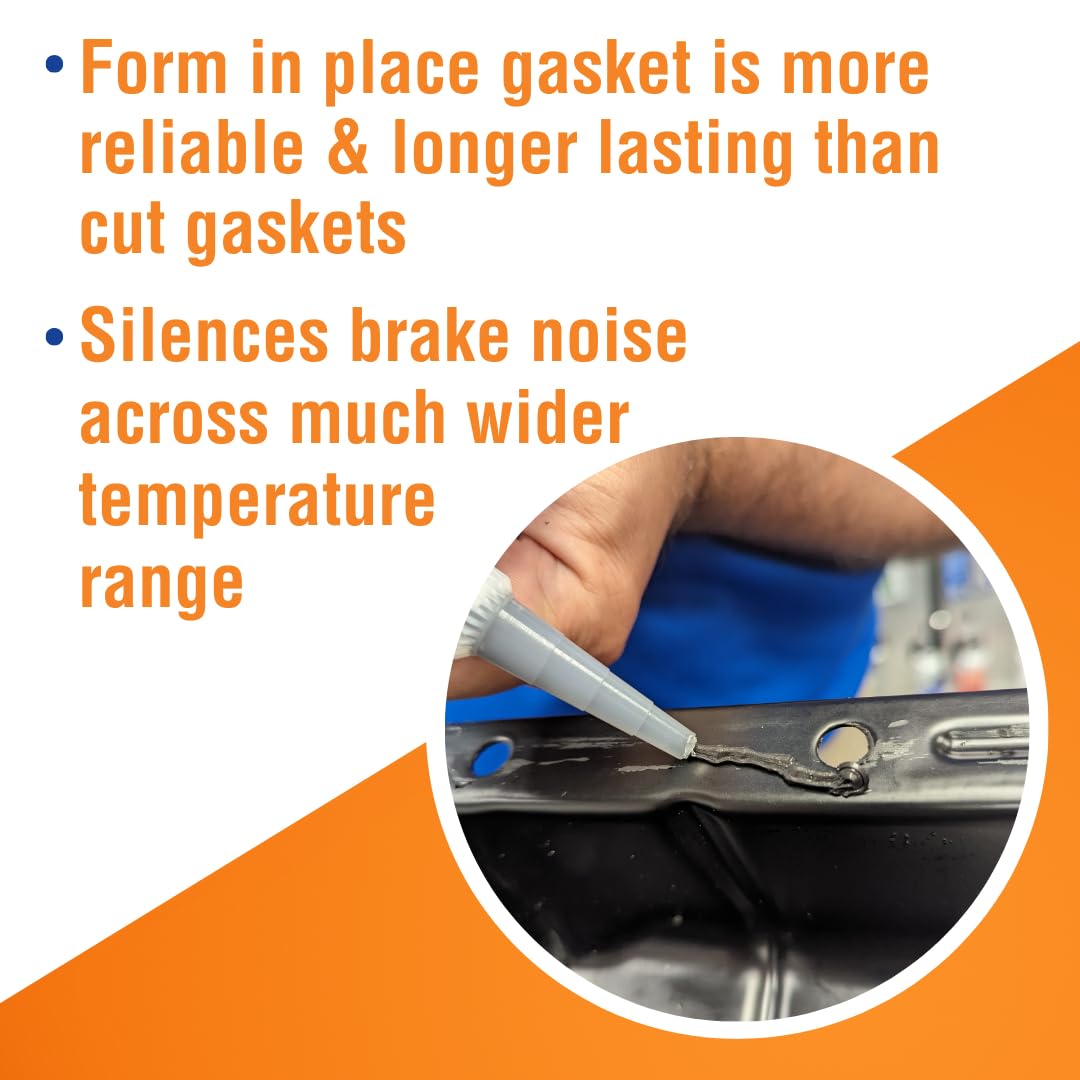 Permatex 22072 Ultra Black Maximum Oil Resistance Rtv Silicone Gasket Maker, Sensor Safe And Non-Corrosive, For High Flex And Oi