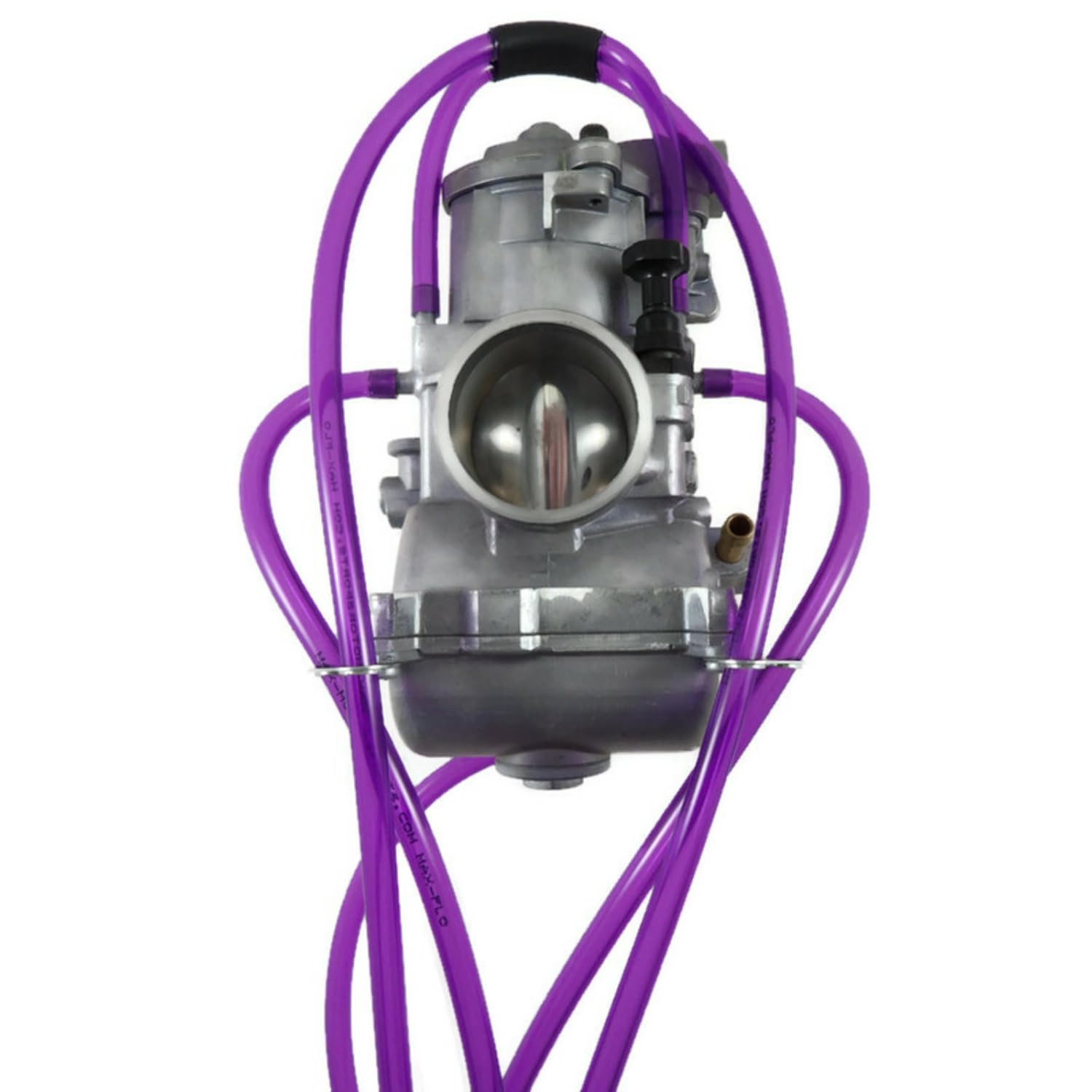 Max-Motorsports Universal 4mm ID Carburetor Vent Hose Kit, 10ft, Polyurethane, Clear Purple, Model UNI10 for Keihin Mikuni Carb MX ATV