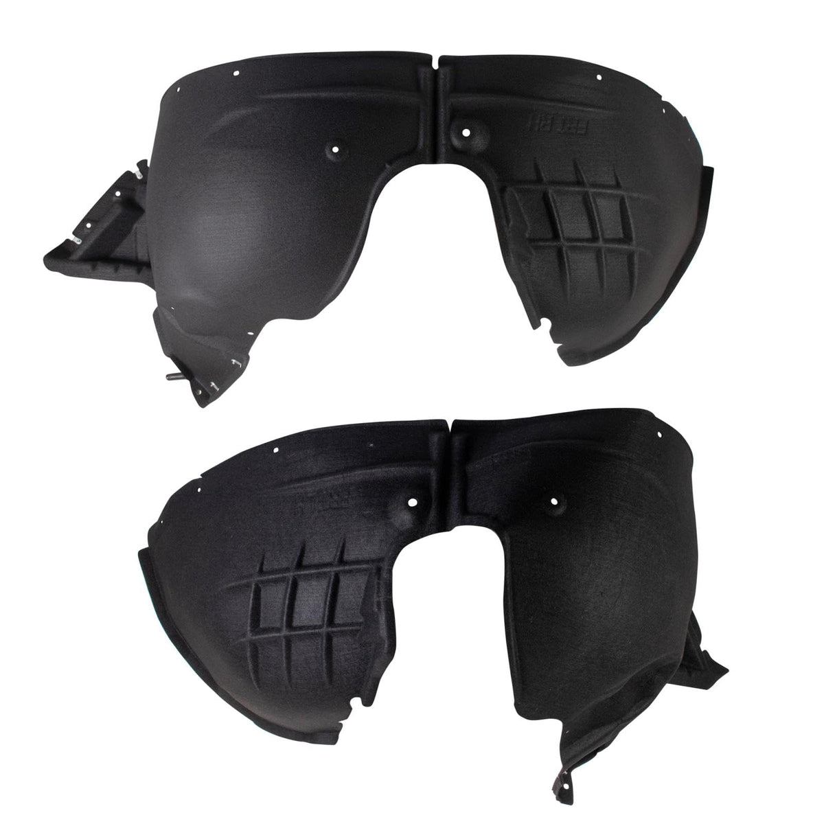 Trq Front Inner Fender Liner Set Compatible With 2018-2021 Chevrolet Traverse Gm1248284 Gm1249284