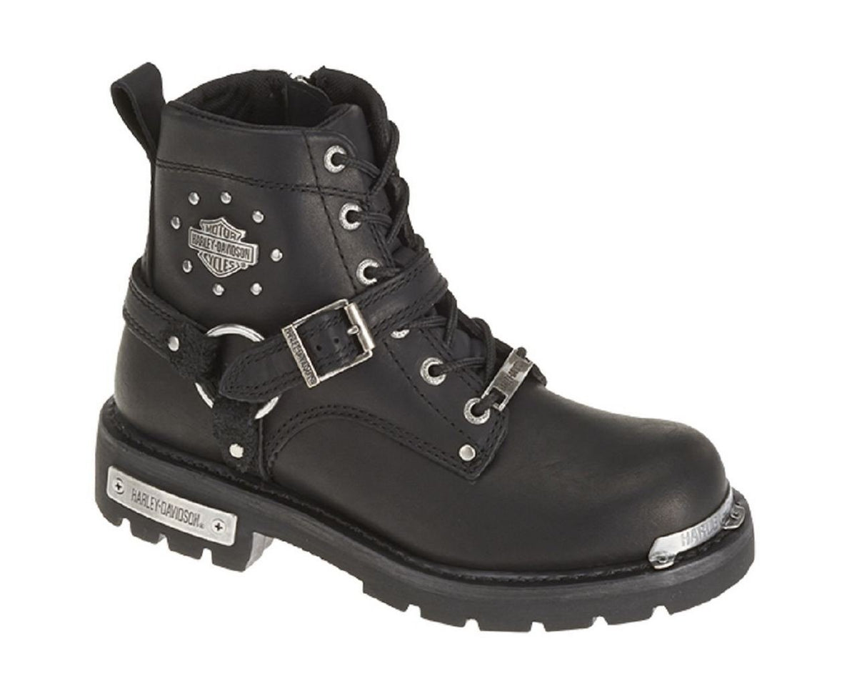 Harley-Davidson Footwear Women's Becky Motorcycle Boot, Black, 5