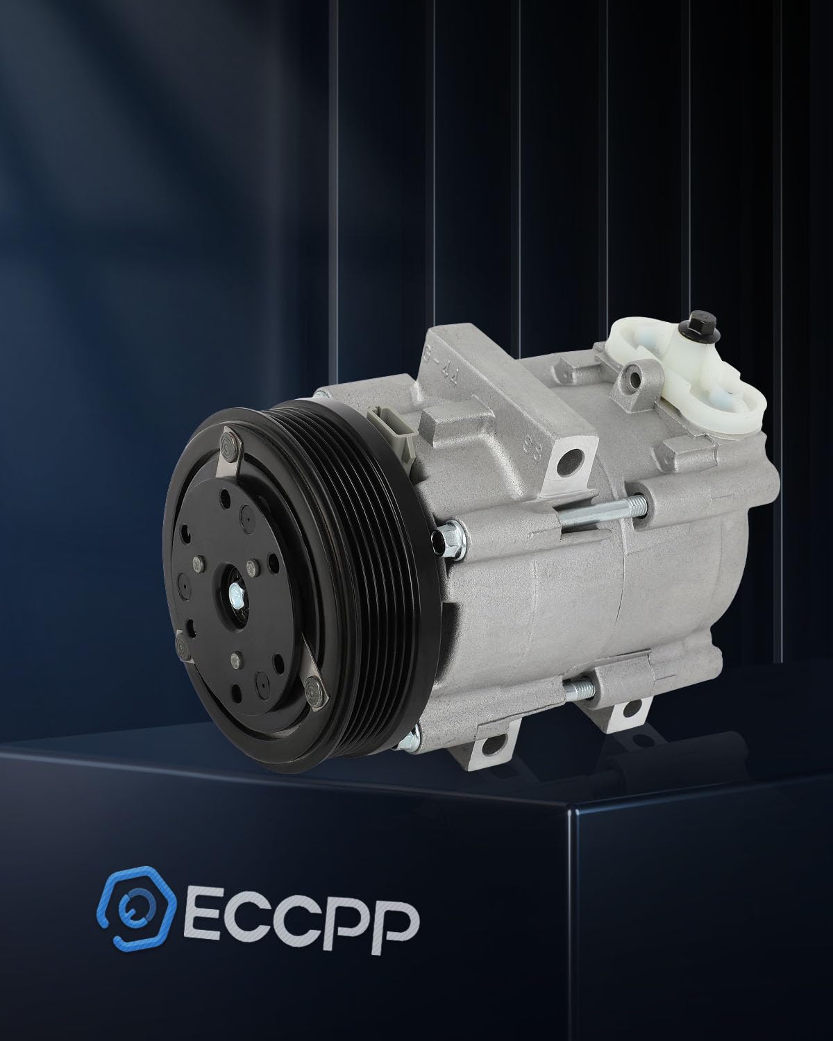 ECCPP A/C Compressor with Clutch 1995-2000 Fit for Ford Contour 2.5L 2001-2006 Fit for Mazda Tribute 3.0L AC Compressor