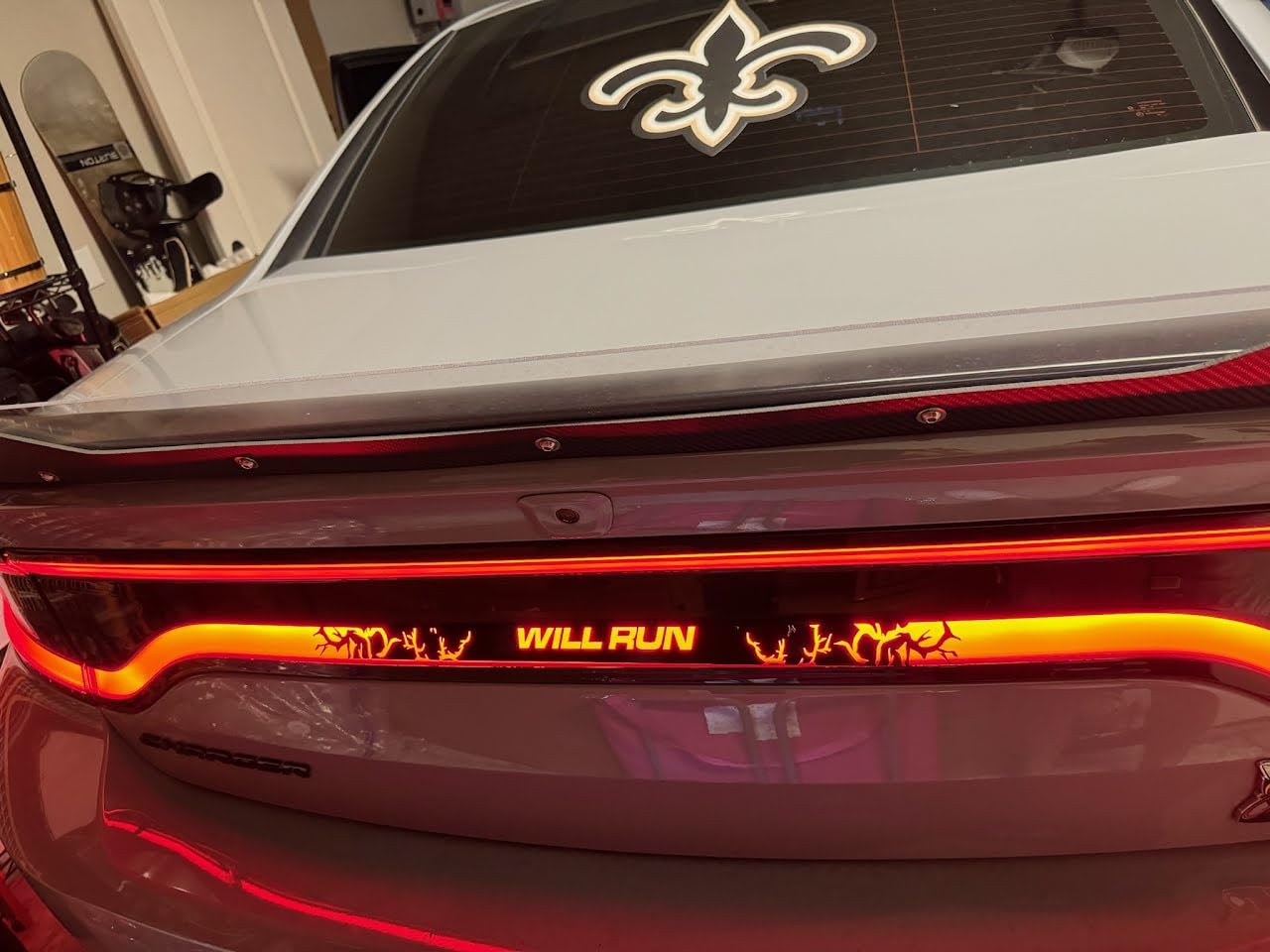 Your Custom Text Made To Fit Tail Lamp Of Dodge Charger Accent Decal For 2015 2016 2017 2018 2019 2020 2021 2022 Models