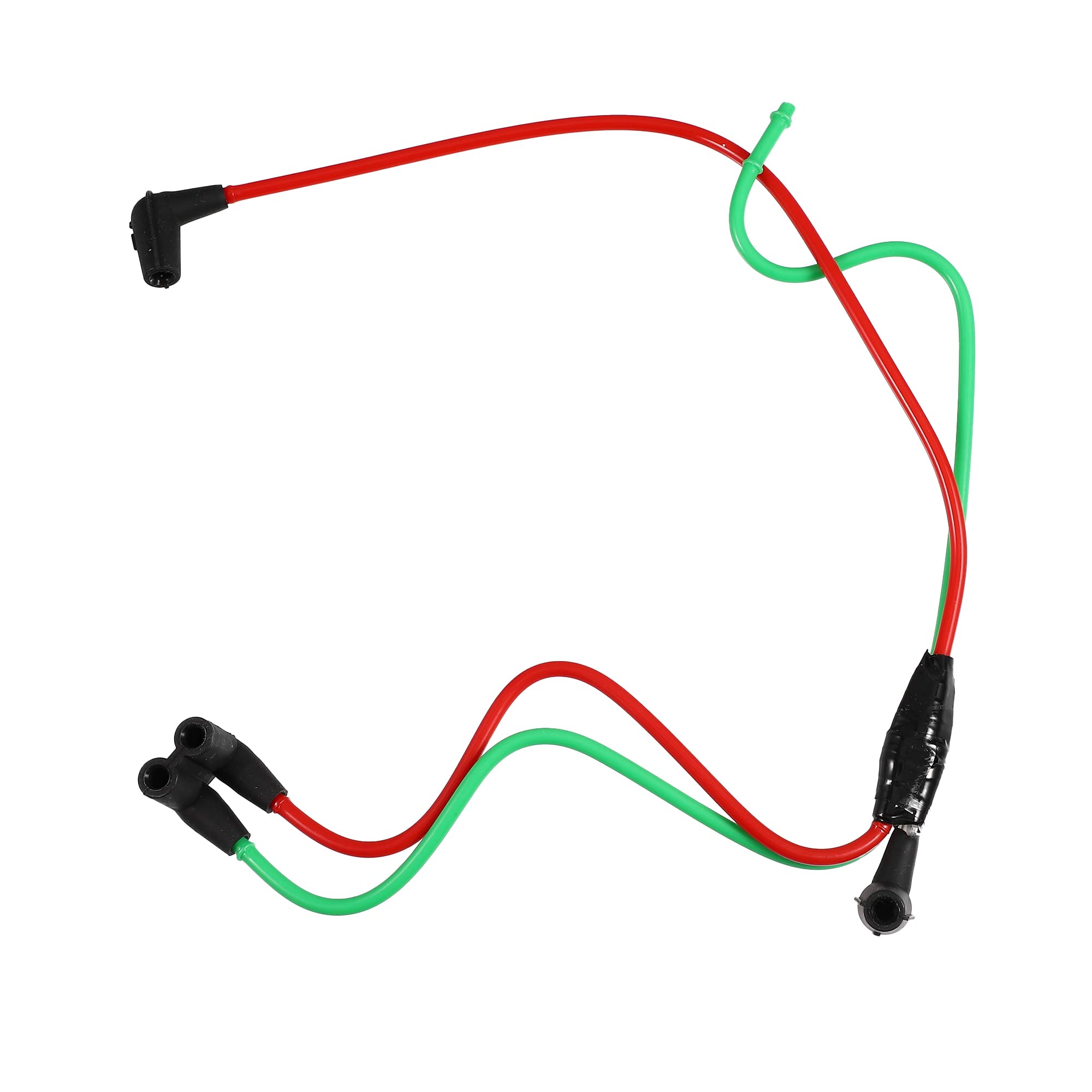 X AUTOHAUX Turbo Emission Vacuum Harness Connection Line F81Z-9E498-DA for Ford F250 F350 F450 F550 Super Duty 1999-03 for Ford 
