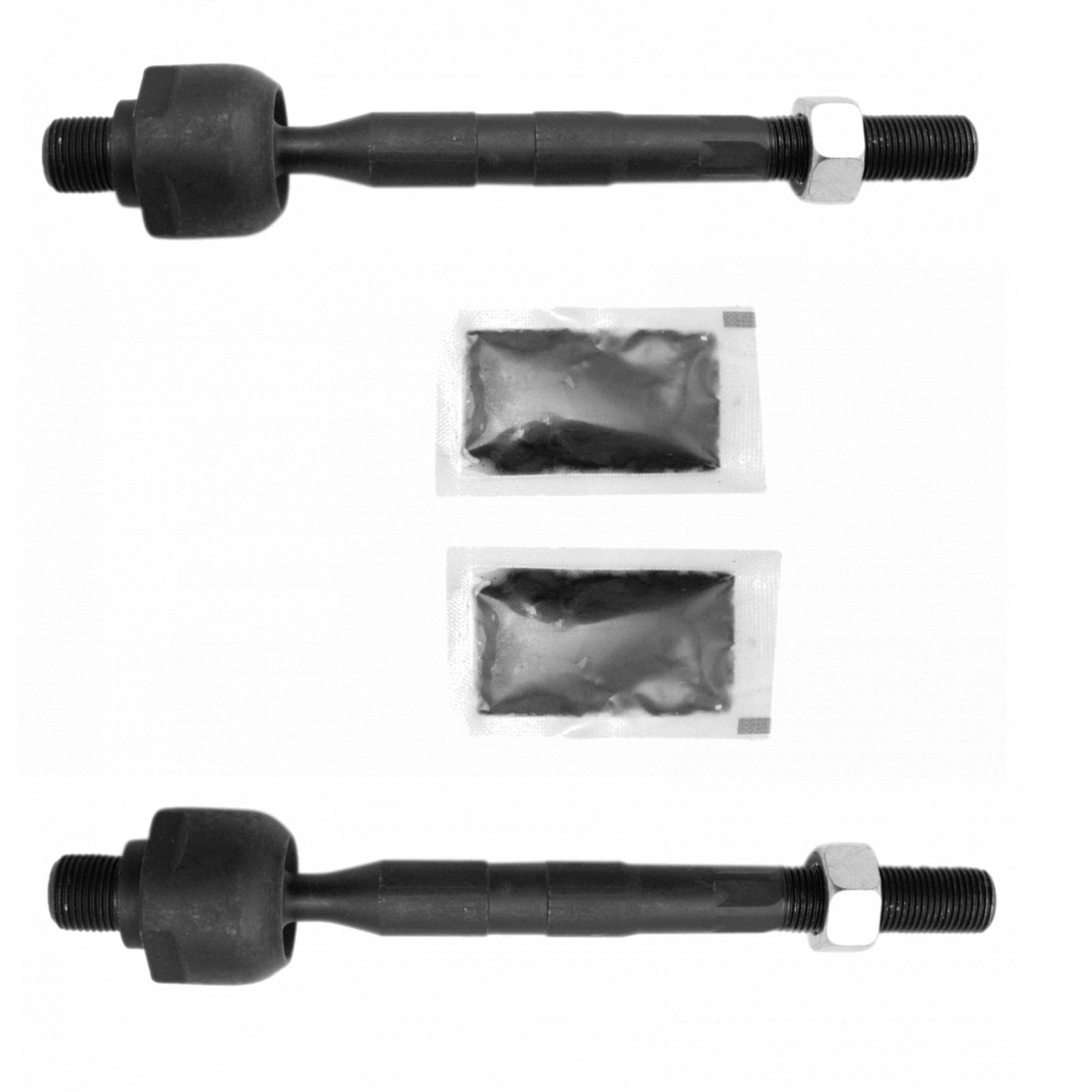 Trq Front Inner Tie Rod Set Compatible With 2006-2010 Kia Optima 2007-2010 Rondo