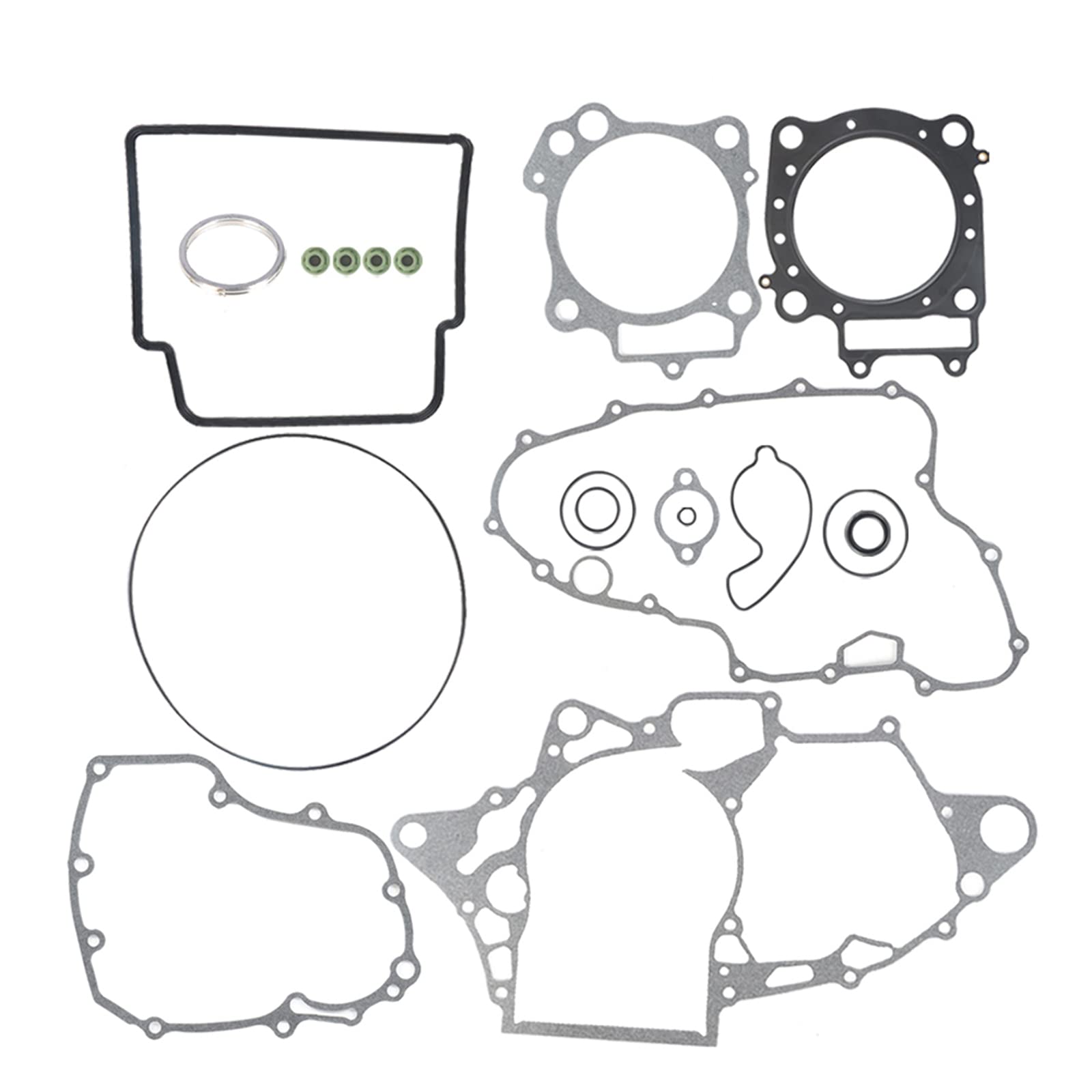 Autoparts Complete Gasket Kit Set Top Bottom End Gaskets Replacement For Honda Trx450Er 2006-2014