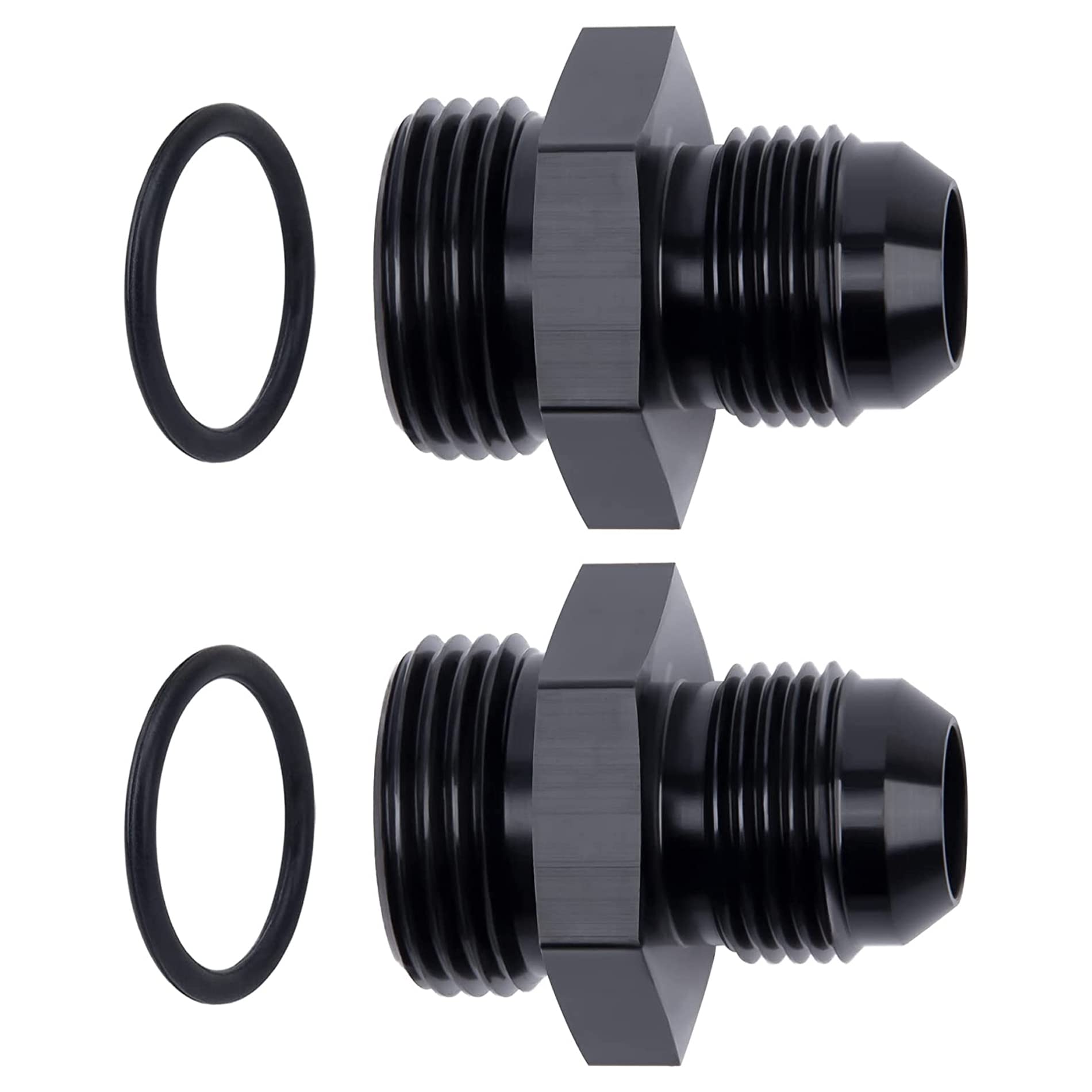 Evil Energy 10An Flare To An12 Orb Male O-Ring Fitting Adapter 2Pcs