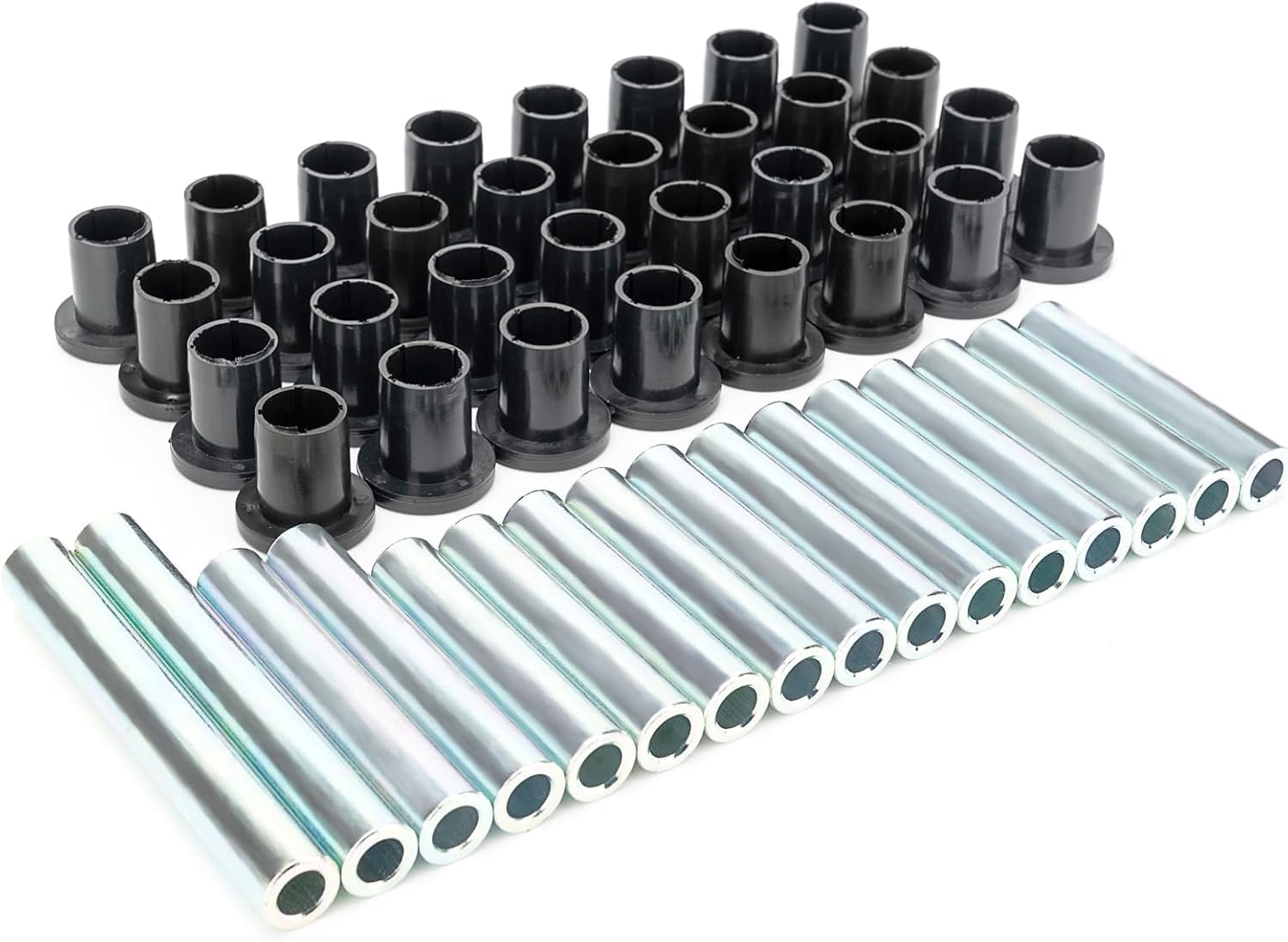 Heavy Duty A-Arm UHMW Control Arm Bushing Kit Replacement for 2005-2010 Polaris Ranger 500 700 800 900 Replace AAB-P-RAN-K1-003 