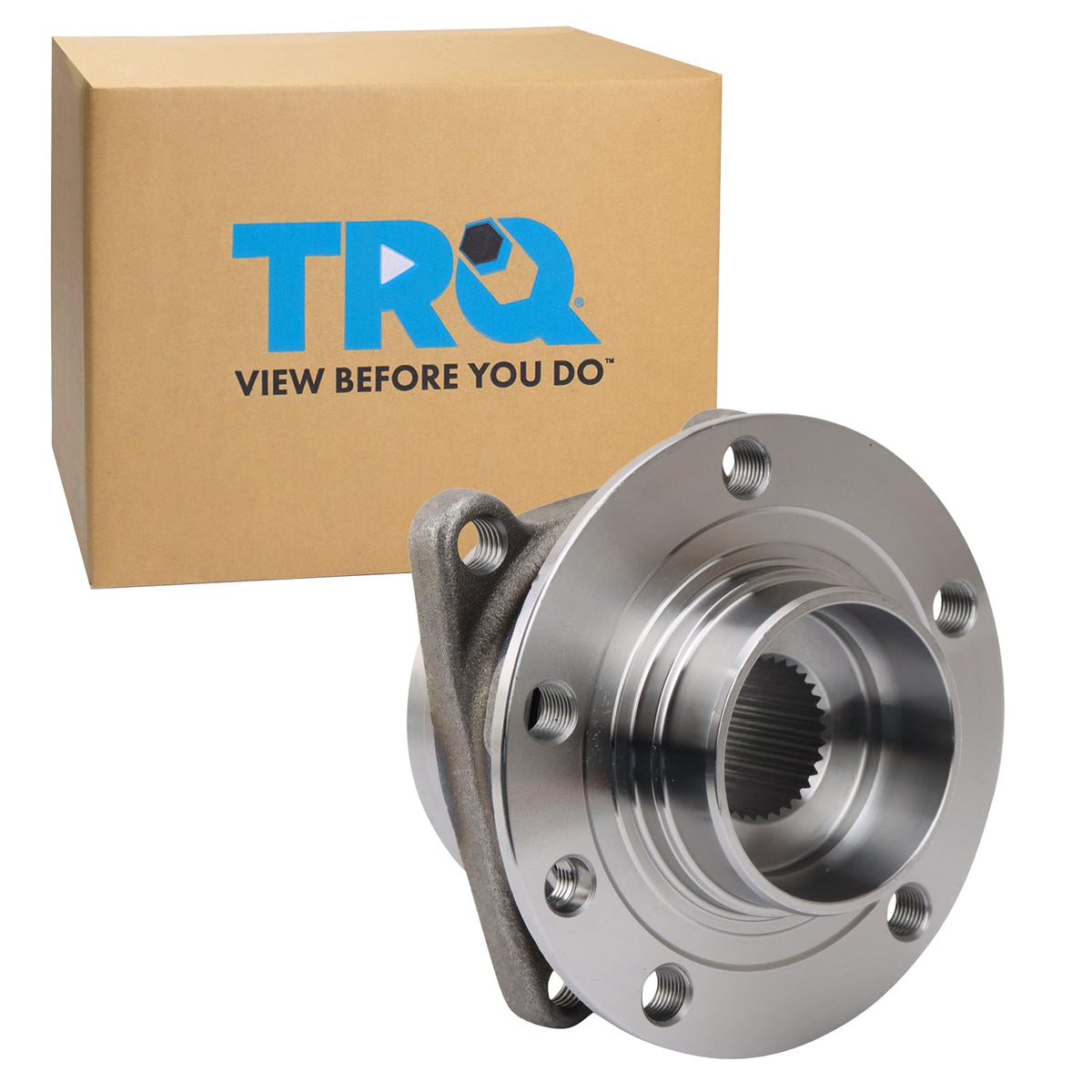 Trq Front Left Right Rear Wheel Hub Bearing Assembly Driver Passenger Side Compatible With 2015-2017 Chrysler 200 2014-2022 Jeep