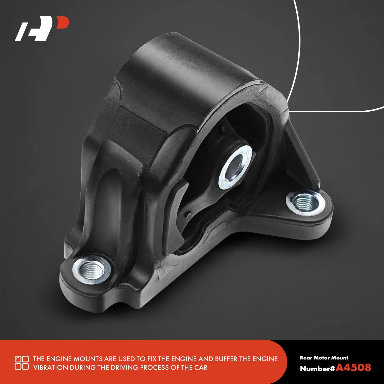 A-Premium 4PCS Engine Motor Mount Transmission Mount Set [Manual Transmission] Compatible with Honda Civic 2002-2005 Hatchback &