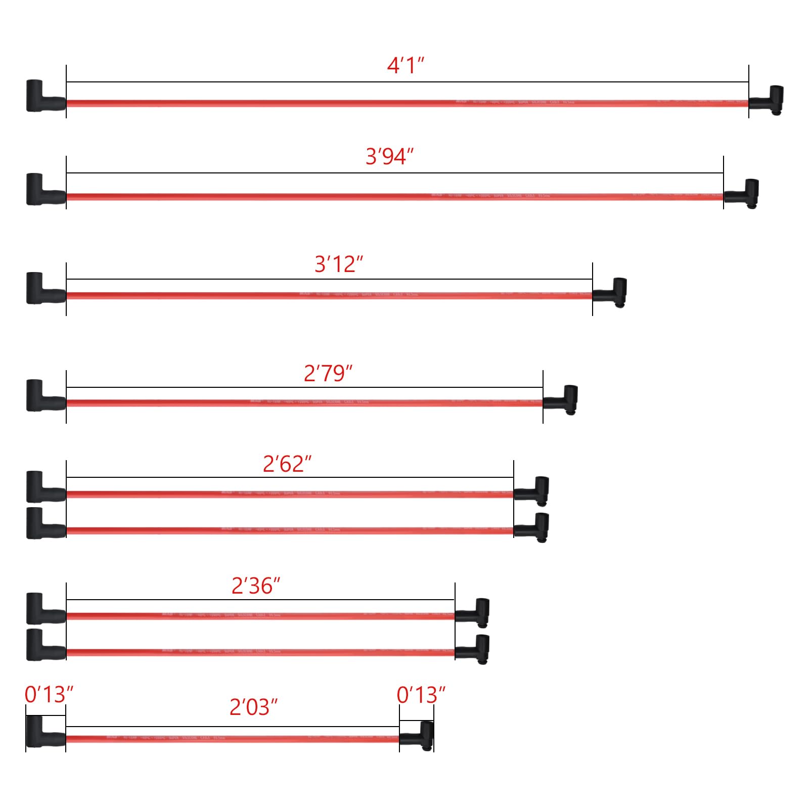 Mas Racing Hei Distributor&Spark Plug Wires & Free Pigtail Wire Harness Combo Kit Red Cap Replacement For Chevy 283 302 307 327