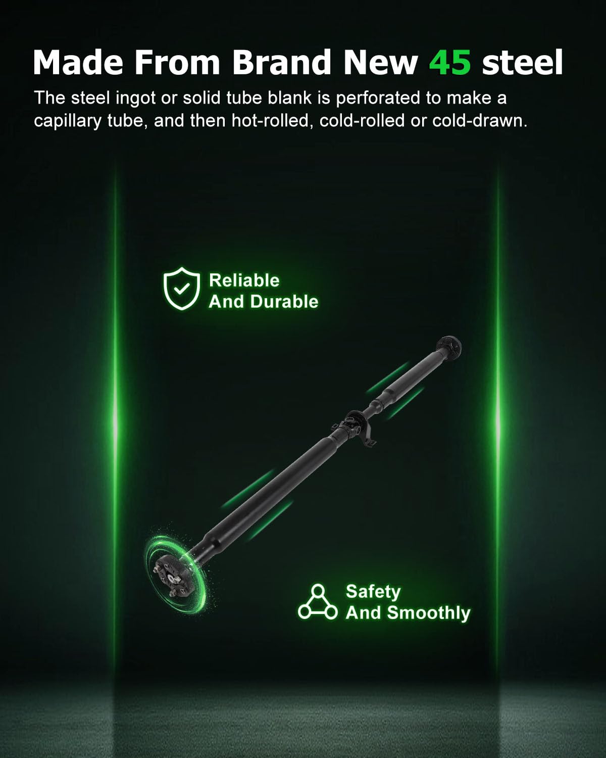 Scitoo?77''?Steel Rear Driveshaft Assembly Drive Shaft Prop Shaft For Chrysler 300 For Dodge Charger 2006-2010,For Dodge Magnum