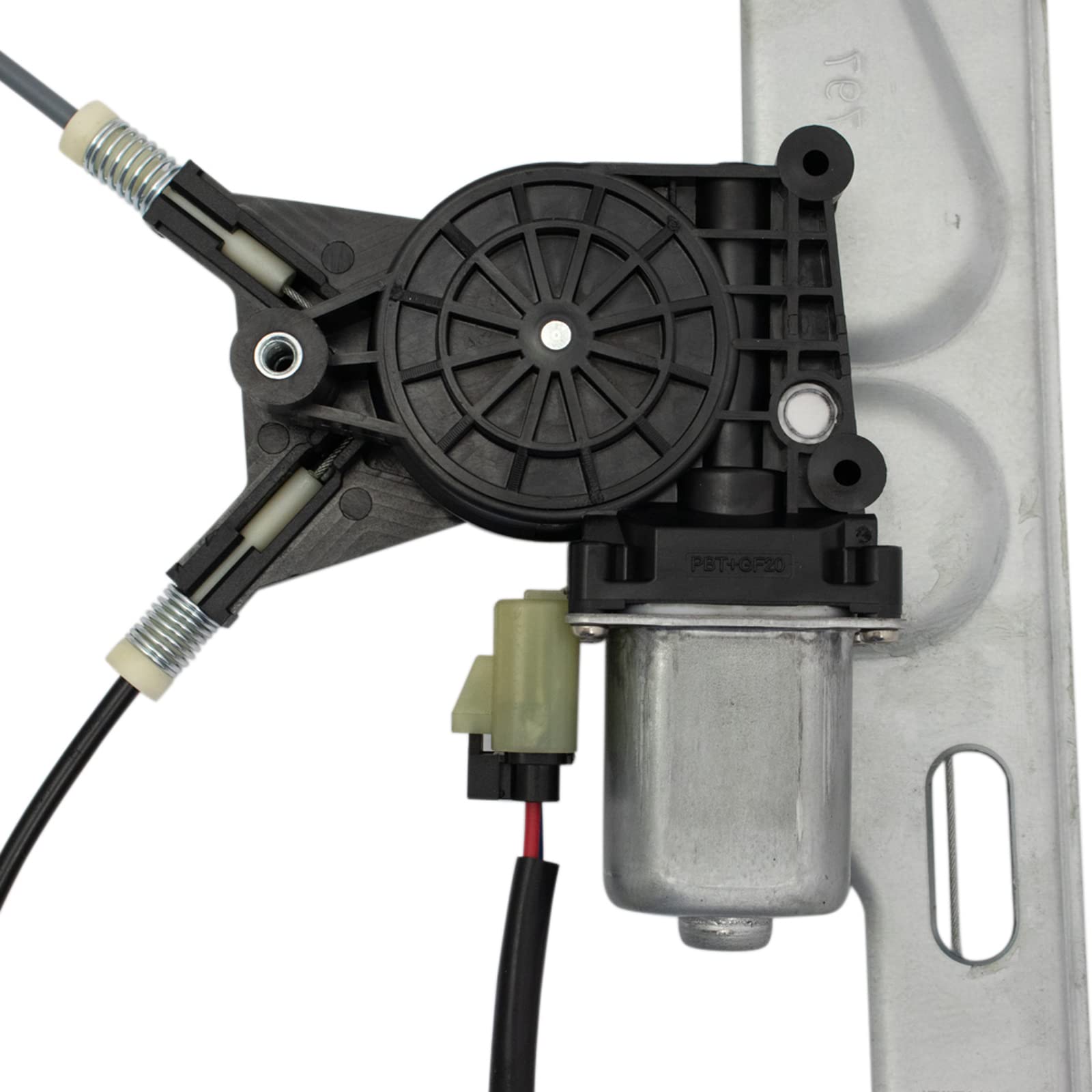 Trq Front Left Power Window Regulator & Motor Assembly Drivers Side Compatible With 2009-2010 Ford F-150 Fo1350168
