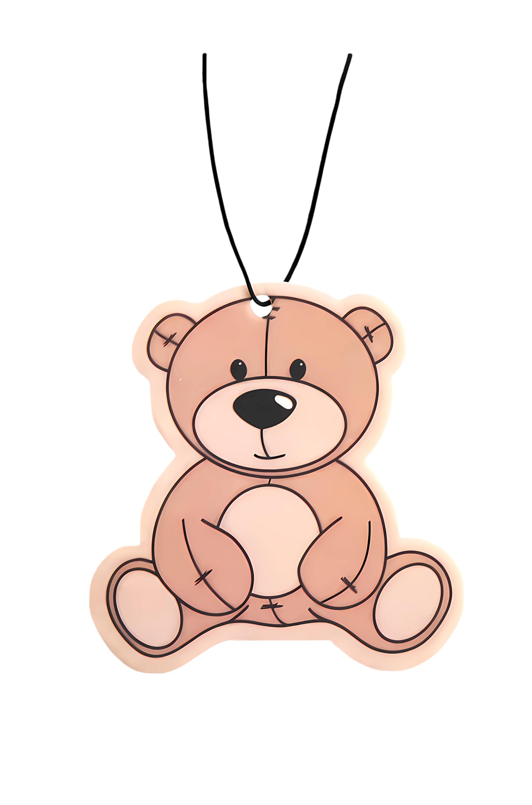 Fresh Fresheners Cute Teddy Bear Car Air Freshener 4-Pack