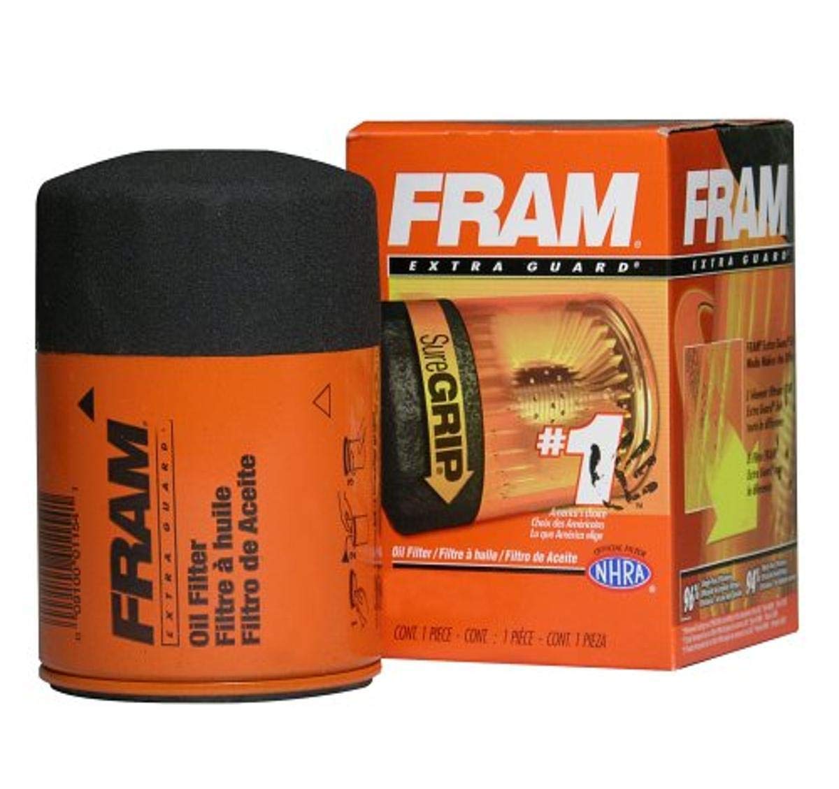 Fram Ph3950 Extra Guard Passenger Car Spin-On Oil Filter (Pack Of 2)