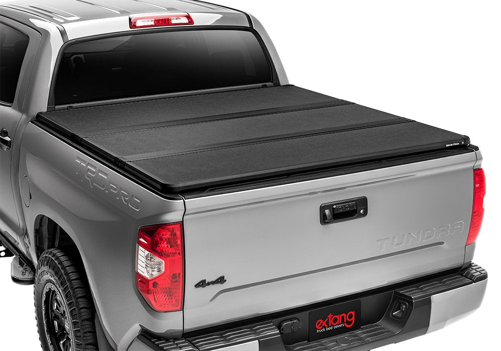 Realtruck Extang Solid Fold Alx Hard Folding Truck Bed Tonneau Cover | 88466 | Fits 2014-2022 Toyota Tundra W/Rail System 6' 7' Bed (78.7')
