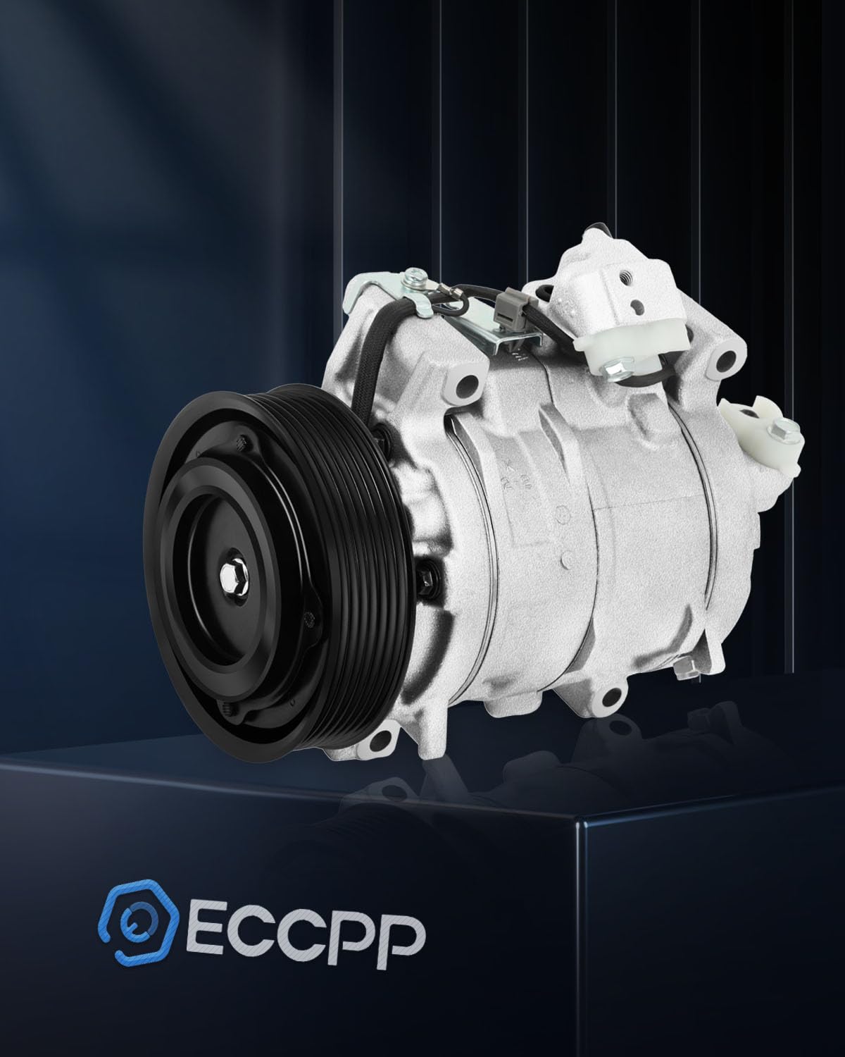 ECCPP A/C Compressor with Clutch 2013-2017 for Honda for Accord 2.4L AC Compressor