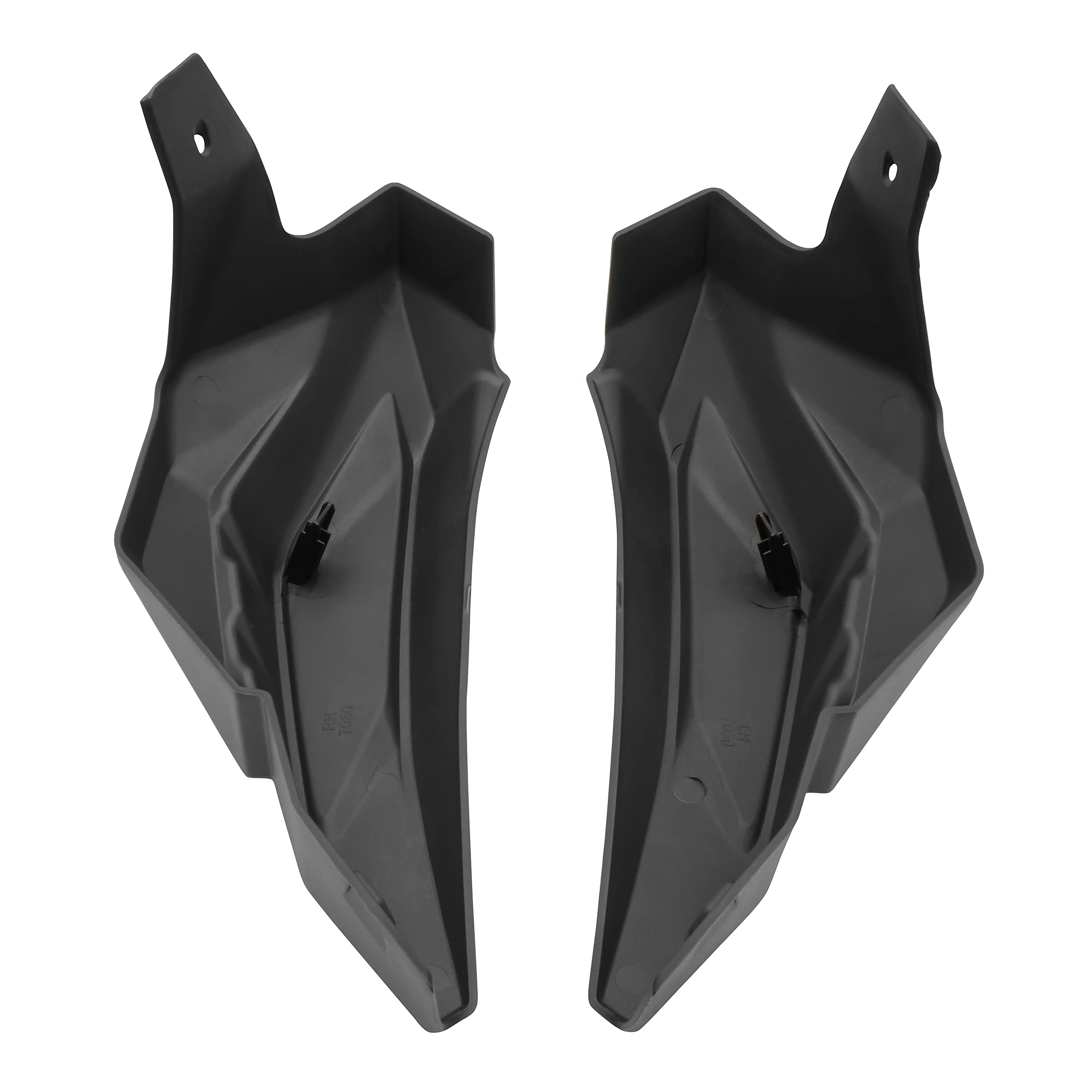 SAUTVS Rear Cage Trim Plastic Cover for Maverick X3, C Pillar Protection Shield Guard Plate for Can Am Maverick X3 / X3 Max 2017