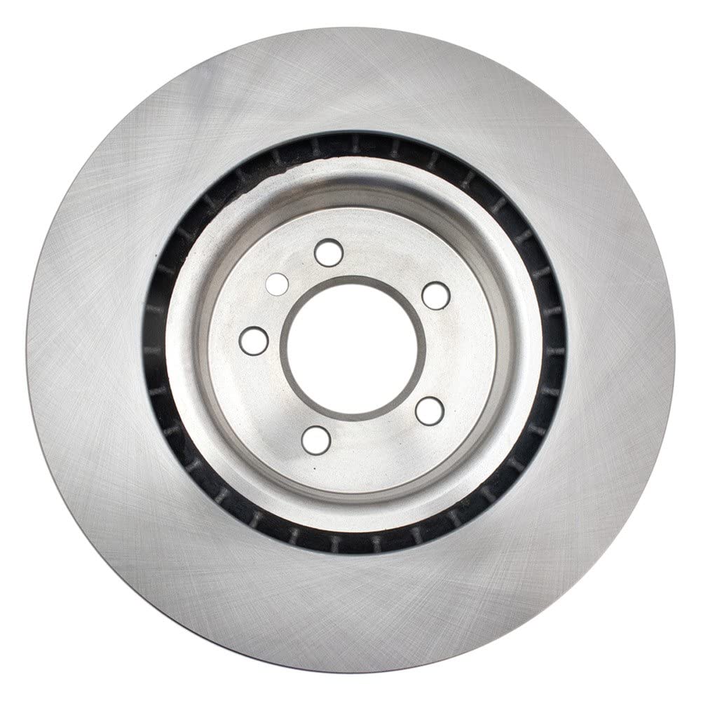 Trq Front Brake Rotors Set Vented Compatible With 2017 Land Rover Discovery 2010-2016 Lr4 2014-2017 Range Rover 2006-2017 Range