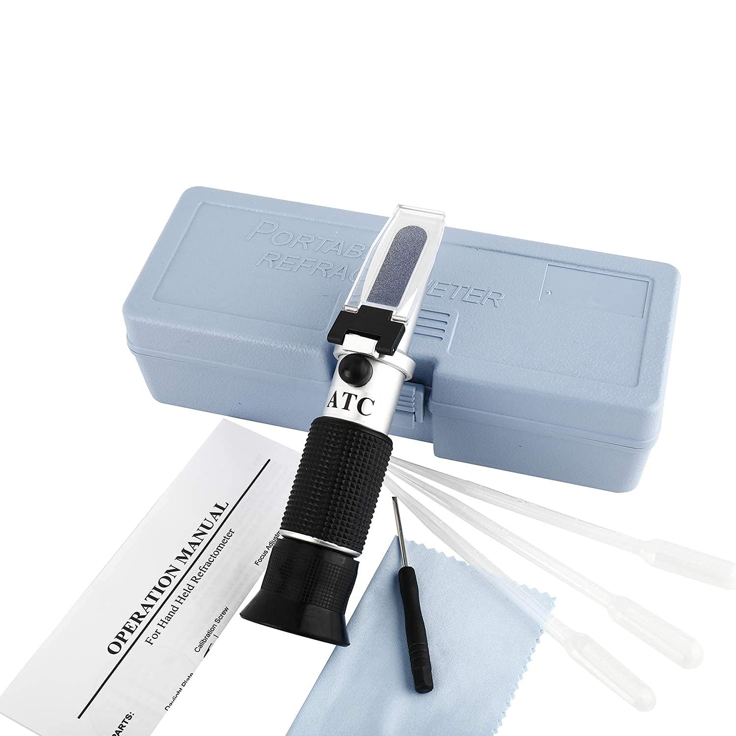 Toolly Def Refractometer For Measuring Diesel Exhaust Fluid Concentration Of Diesel Engines, Urea Ablue Aus32 Concentraction Mea