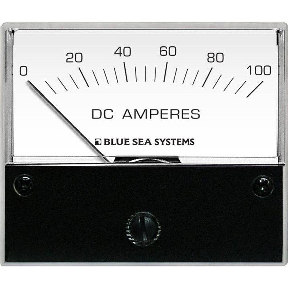 Blue Sea 8017 DC Analog Ammeter - 2-3/4 Face 0-100 Amperes DC