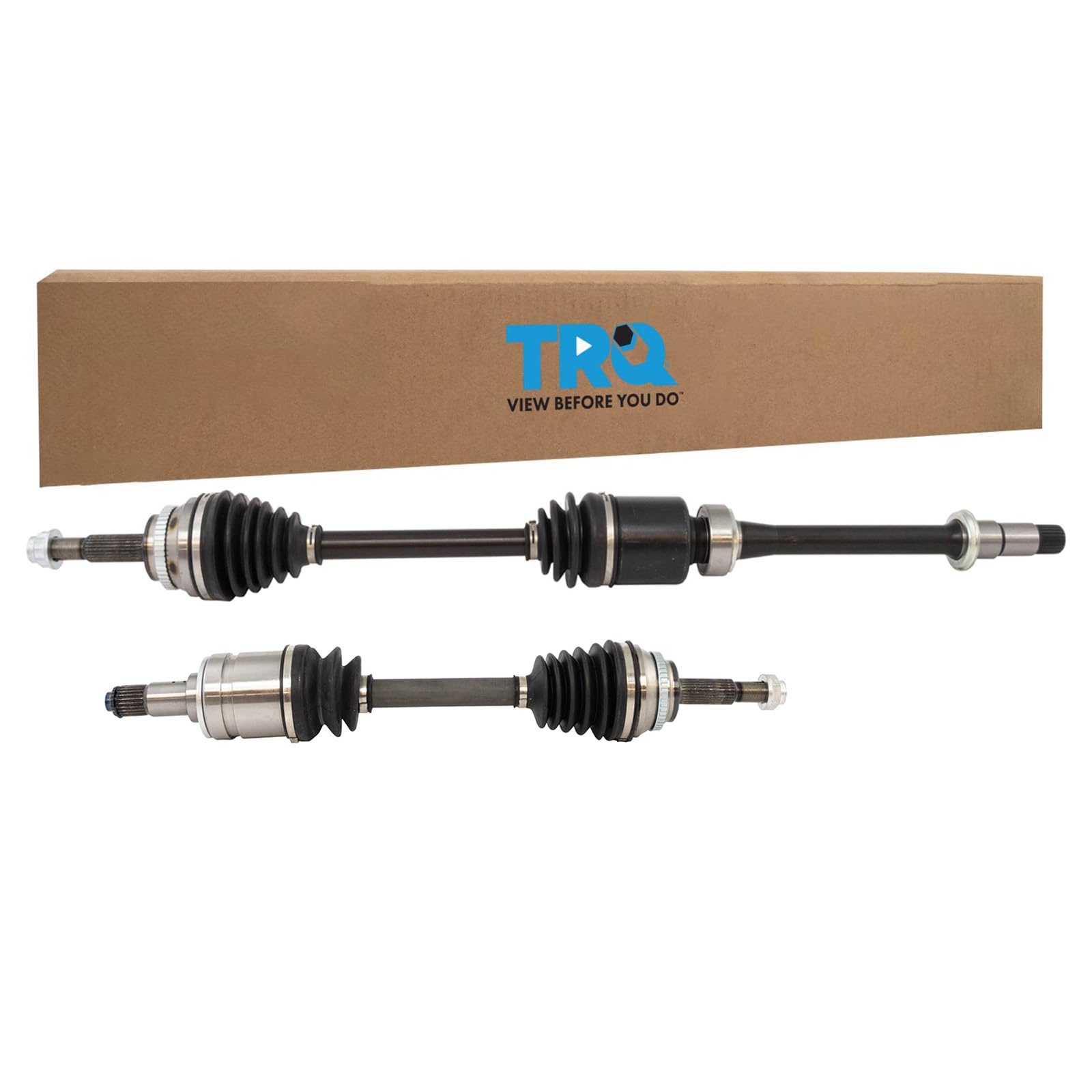 Trq Front Cv Axle Shaft Assembly Set Compatible With 2007-2011 Toyota Camry