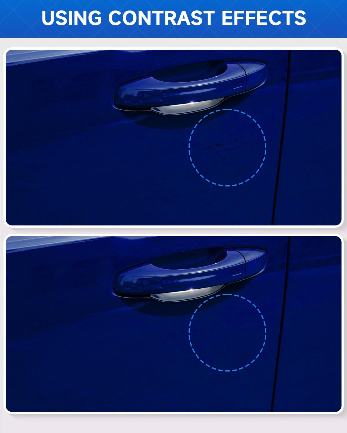 Touch Up Paint Compatible with Toyota Exact Match Touch Up Paint Car Scratch Repair (Blue Crush(8W7))