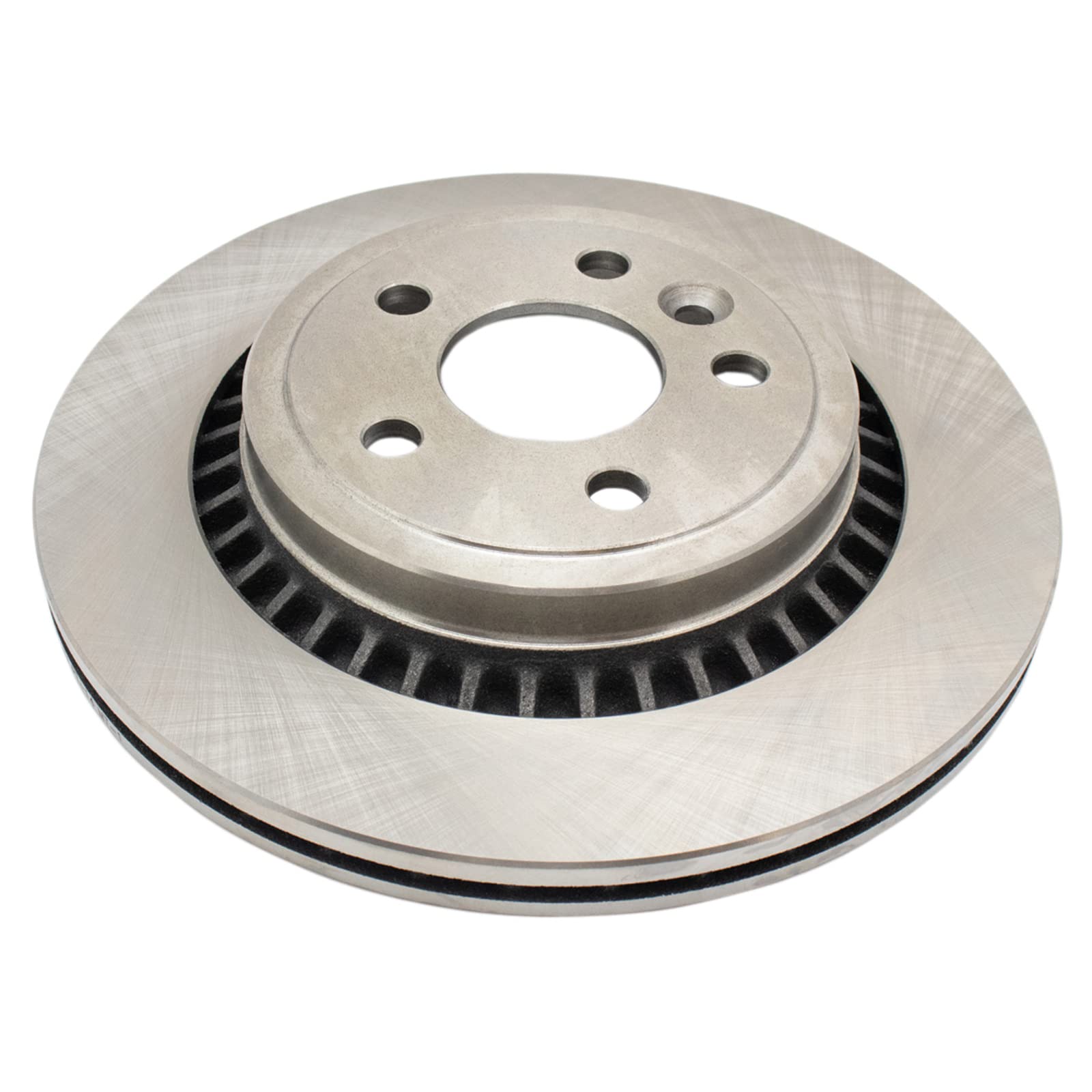 TRQ Rear Brake Pad & Rotor Kit Brake Pads Brake Rotor Ceramic Compatible with 2010-2017 Volvo XC60