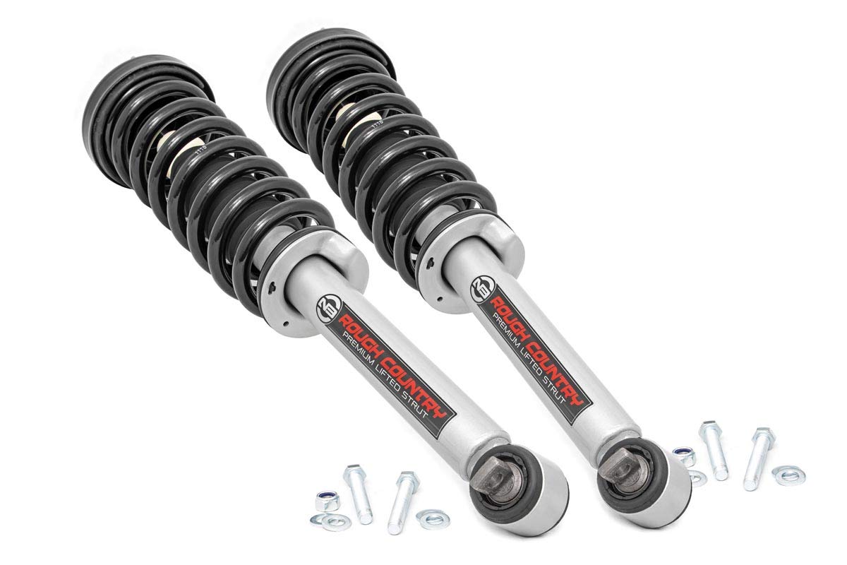 Rough Country 6'' Loaded N3 Lifted Struts for 2014-2024 Ford F-150 4WD - 501052