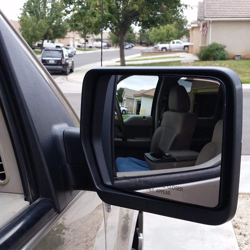 PIT66 Right Side Mirror Glass, Compatible with 04-10 Ford F-150/06-08 Lincoln LT Pickup Non-Heated 4L3Z17K707AB