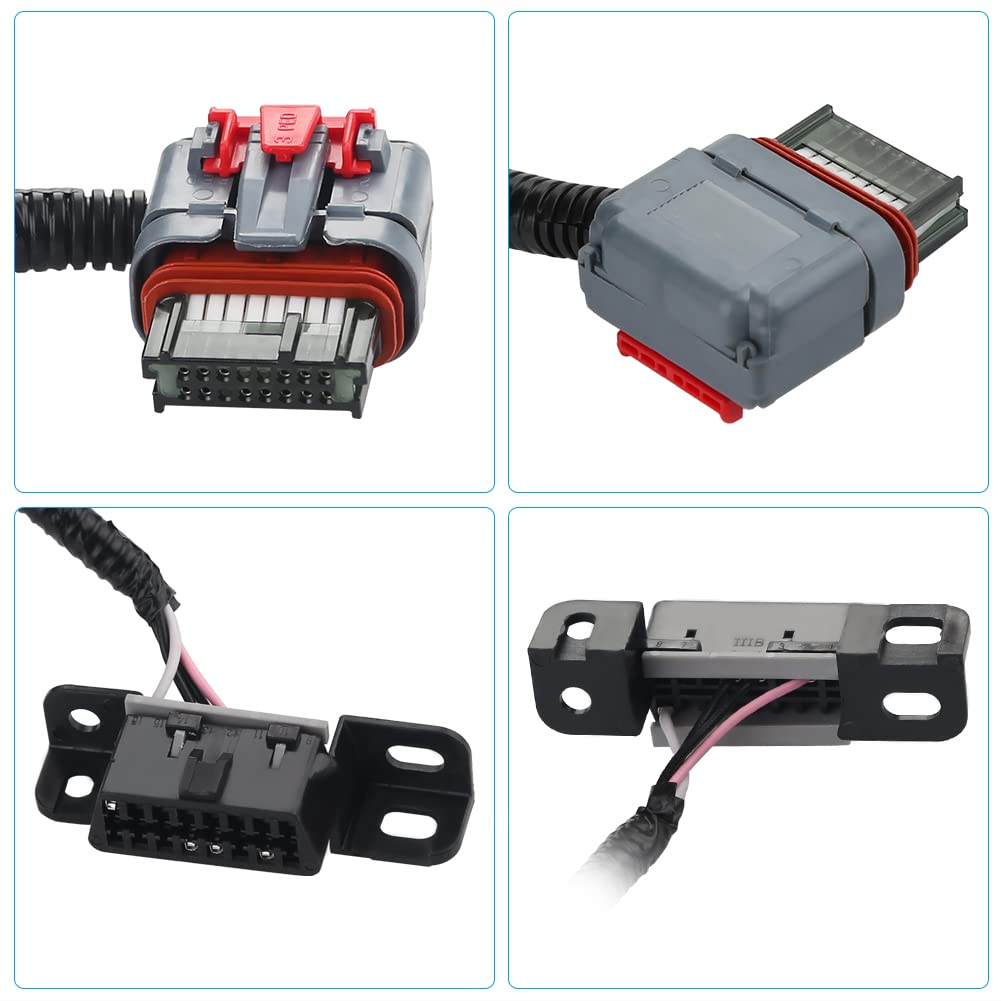 Wmphe Standalone Wiring Harness With 4L80E Transmission Drive By Wire, Professional Engine Wiring Harness, With Wiring Guide Man