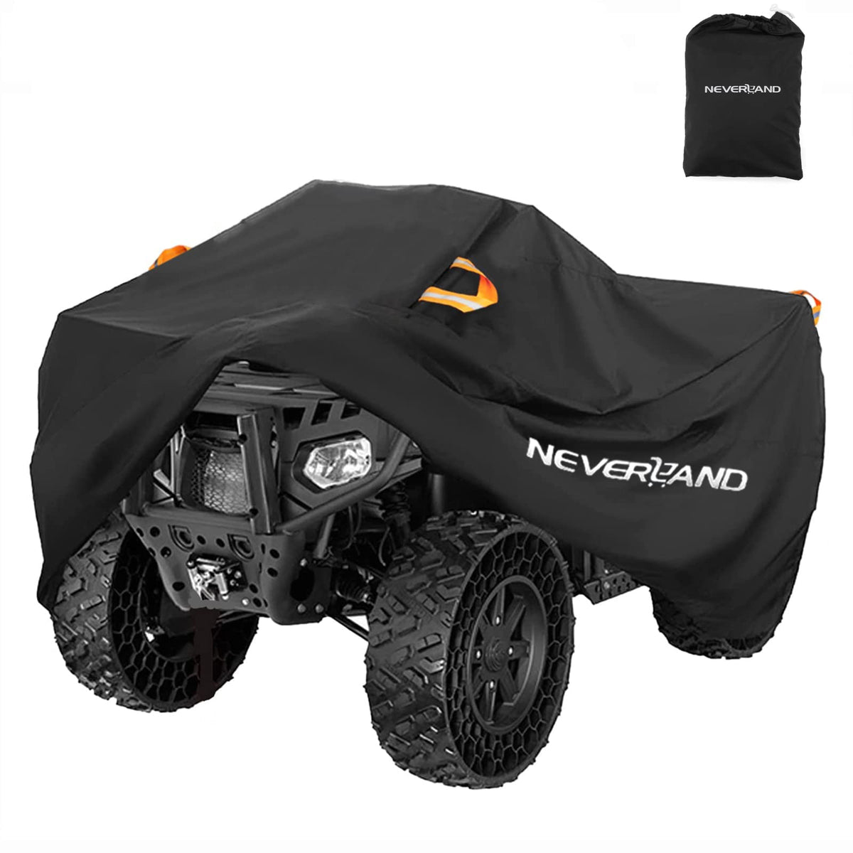 Neverland Atv Cover Waterproof Heavy Duty 4 Wheeler Cover Quad Cover All Season Weather Proof Outdoor Uv Protection For Polaris 