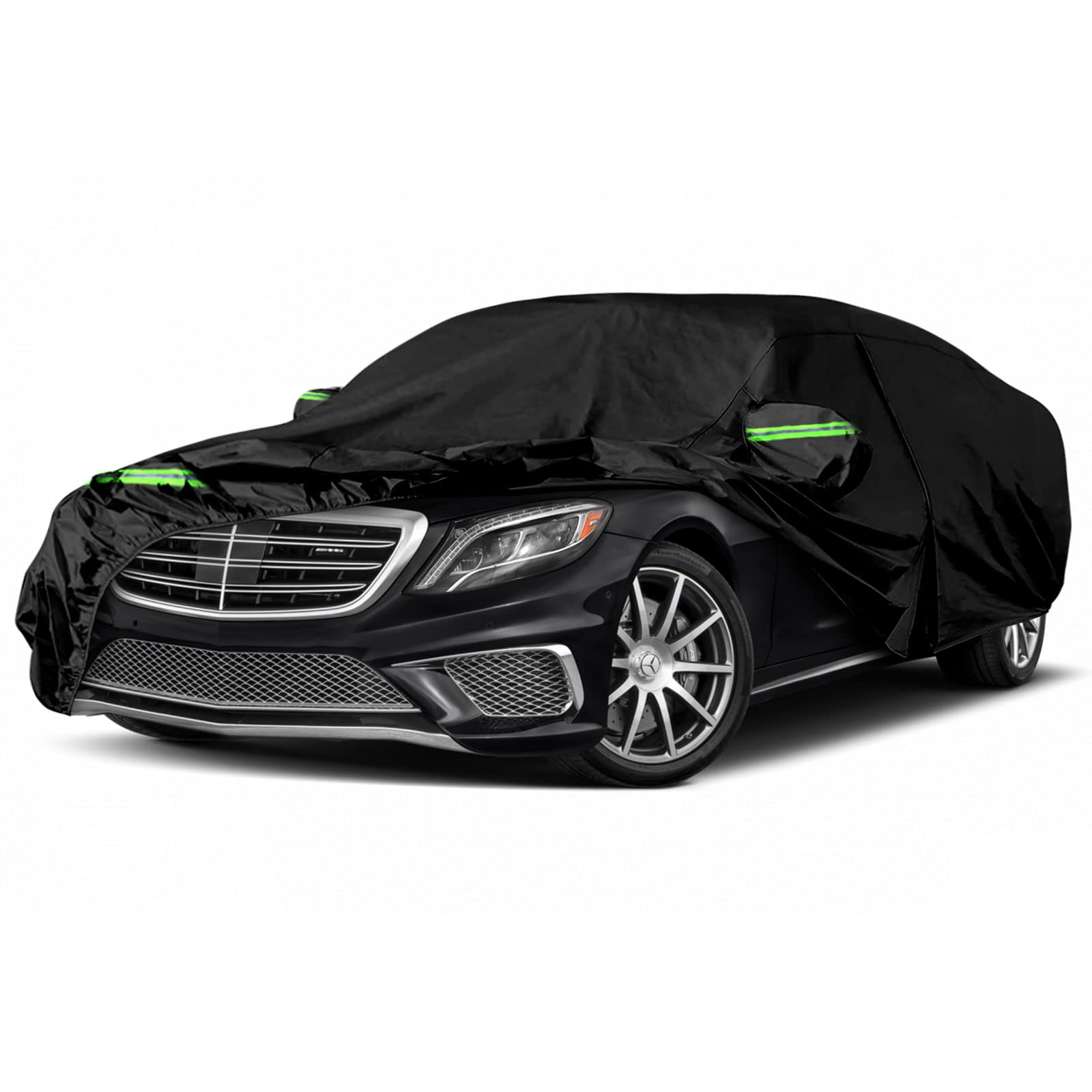 Waterproof Car Covers Replace For 2006-2025 Mercedes Benz S-Class S250 S300 S350 S400 S450, 6 Layers All Weather Car Cover With