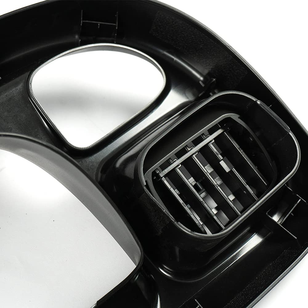 Cheda Dash Board Bezel Cover Cap Compatible With 1998 1999 2000 2001 Dodge Ram 1500 1998-2002 Dodge Ram 2500 3500 Instrument Panel Cover W/Vents