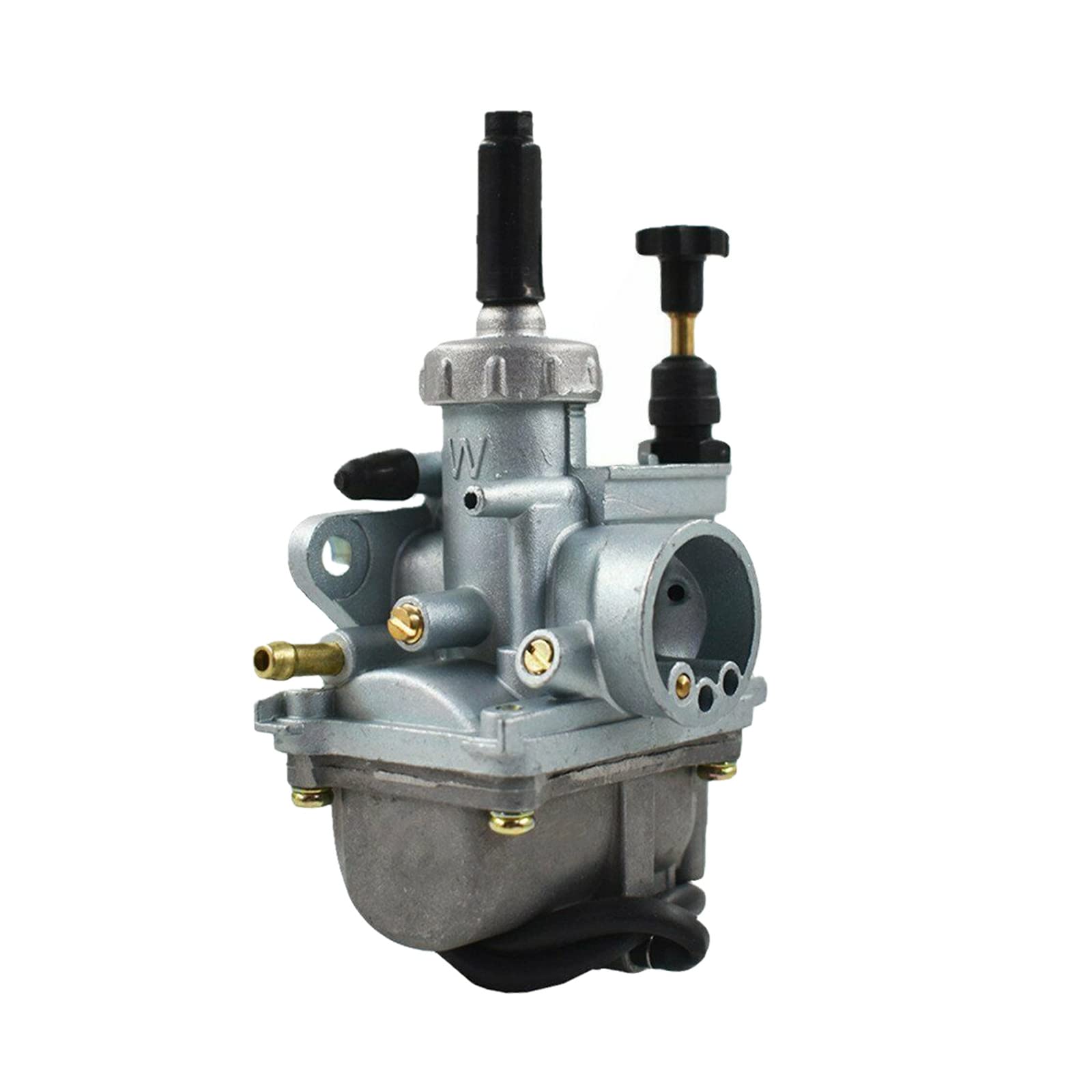 WHFZN LT80 Carburetor Fuel Valve Petcock Intake Manifold With Spark Plug Insulator Block o-ring For 1987-2006 Suzuki LT80 Quadsp