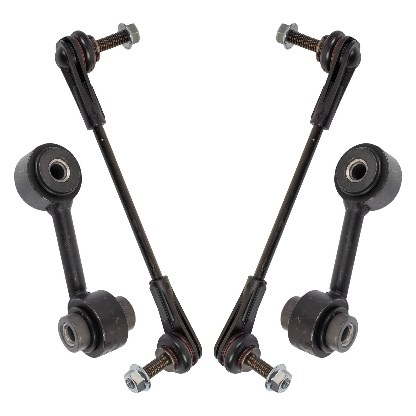 Trq Front & Rear Sway Bar Stabilizer Link Set Compatible With 2018-2020 Buick Regal Sportback 2016-2020 Chevrolet Malibu