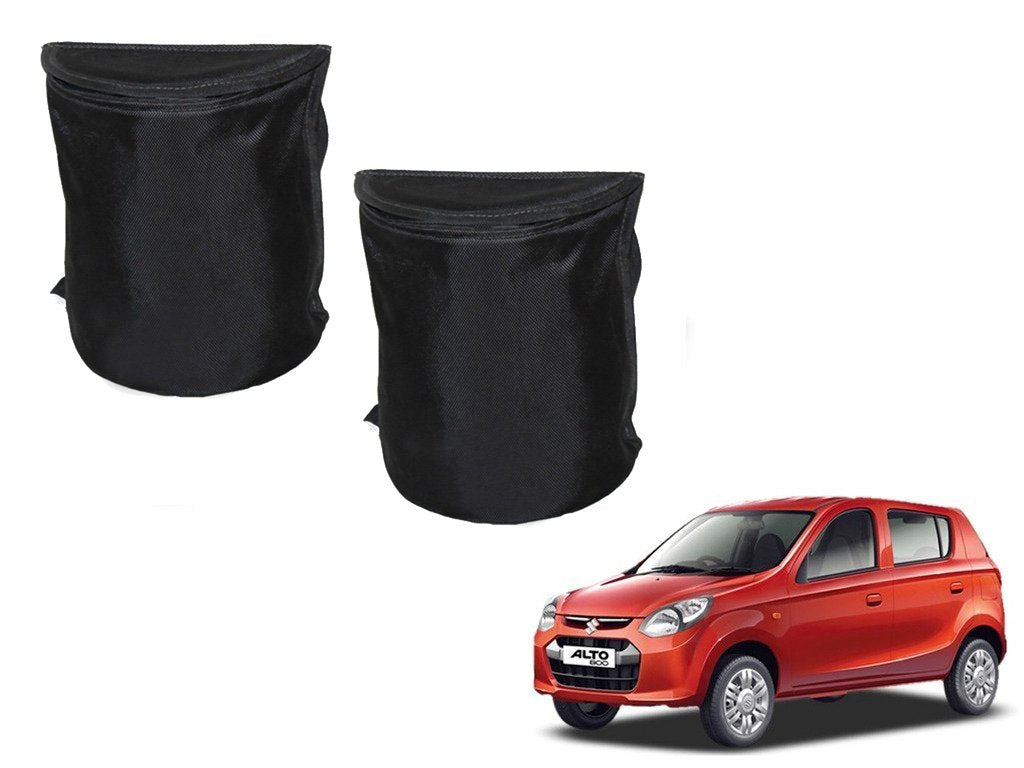 Kozdiko Semi Cylindrical Car Dustbin Set of 2 Pcs for Maruti Suzuki Alto 800