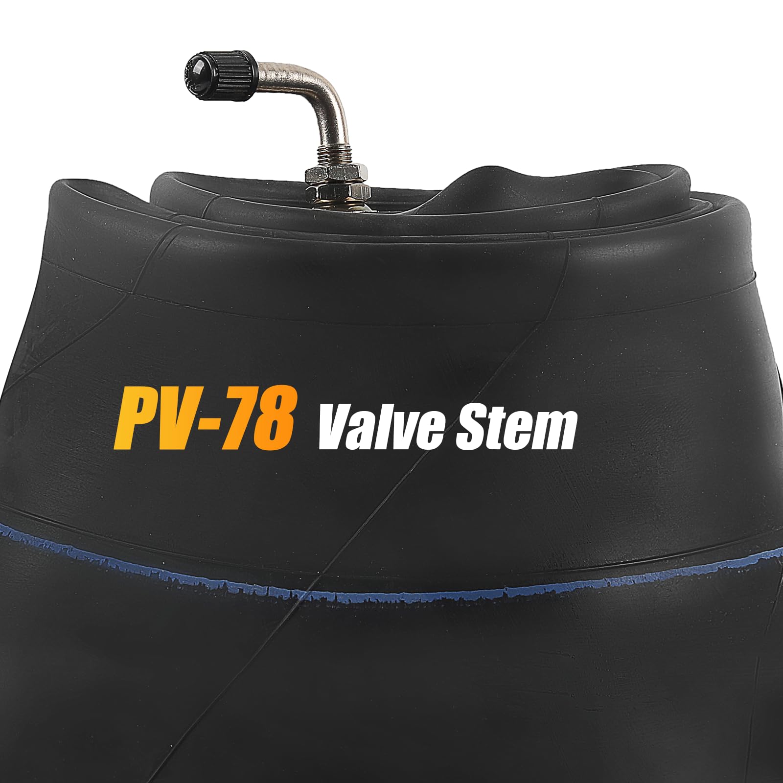 Ar-Pro 170/80-15 Replacement Inner Tubes Heavy Duty With Pv-78 Valve Stem - Premium Butyl Rubber Power Sports Inner Tube Perfect